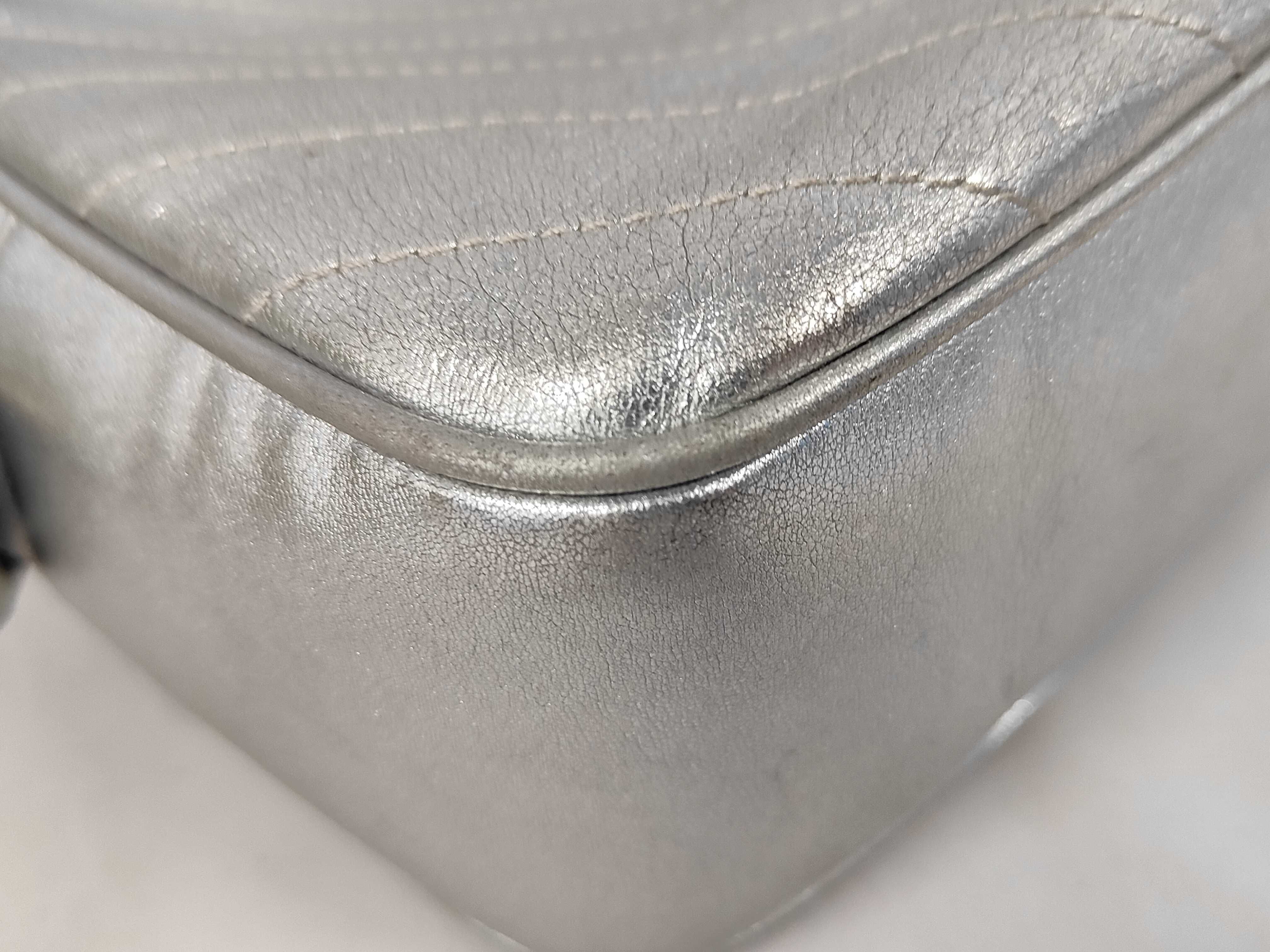 Blondie Small Shoulder Bag 742360 Silver Shoulder Bag — view 3