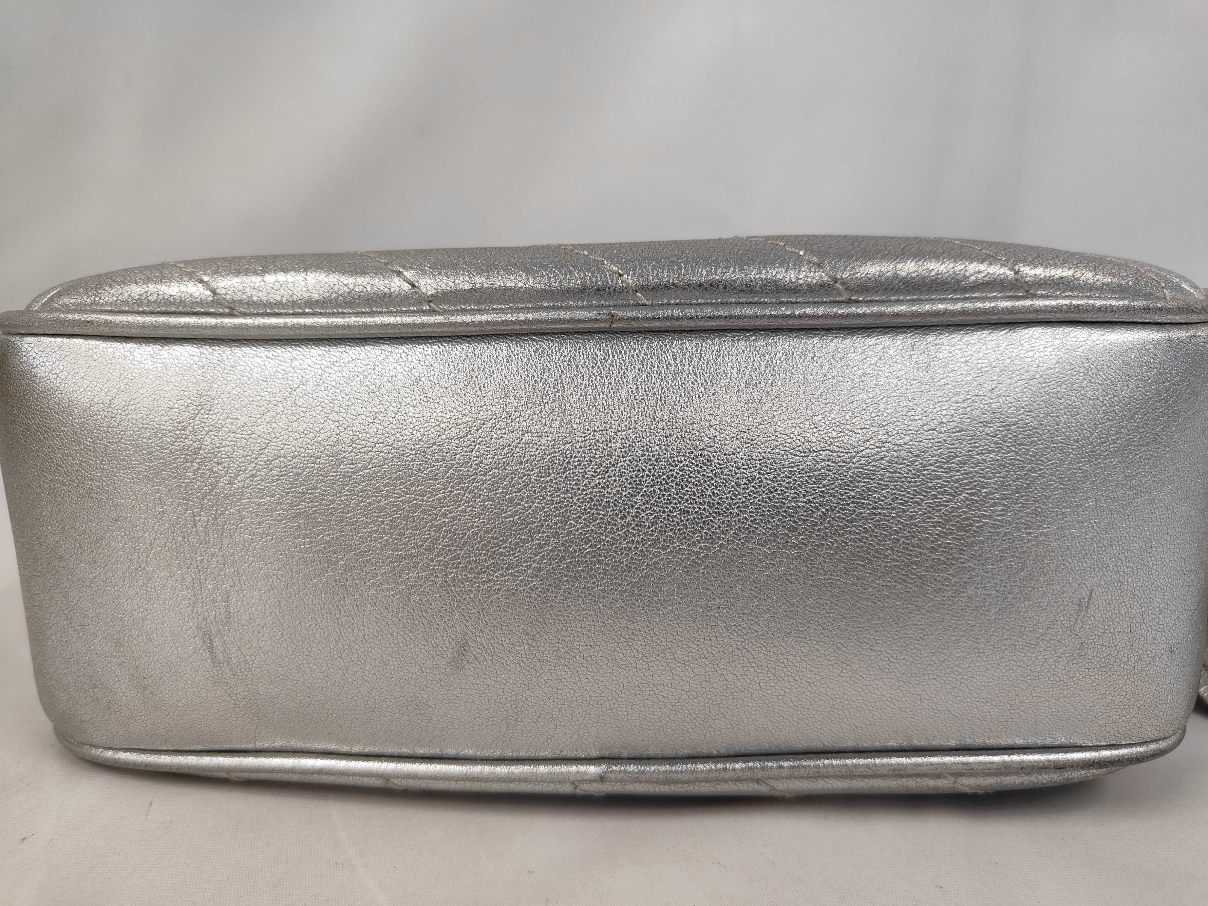Blondie Small Shoulder Bag 742360 Silver Shoulder Bag — view 4