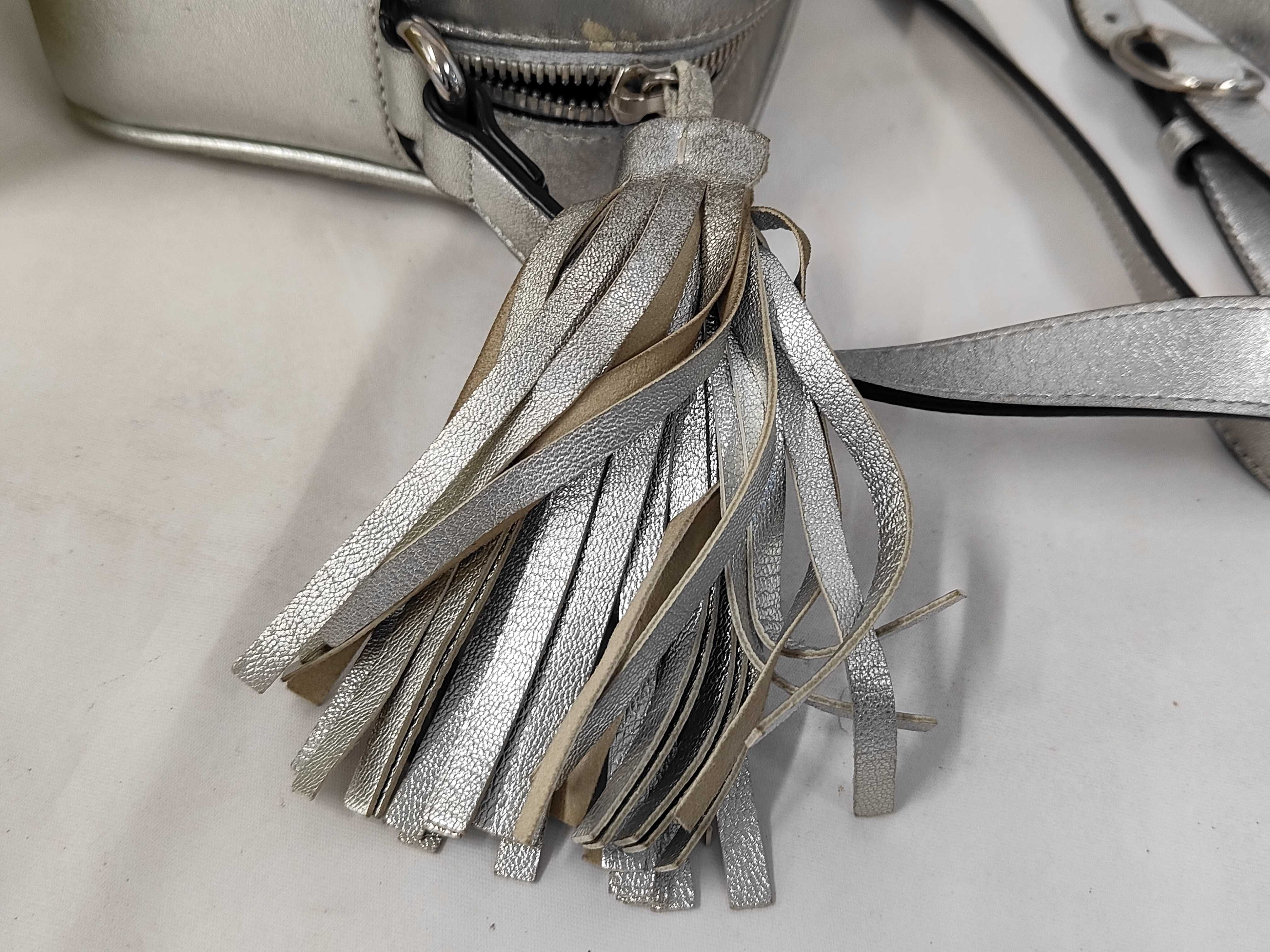 Blondie Small Shoulder Bag 742360 Silver Shoulder Bag — view 5