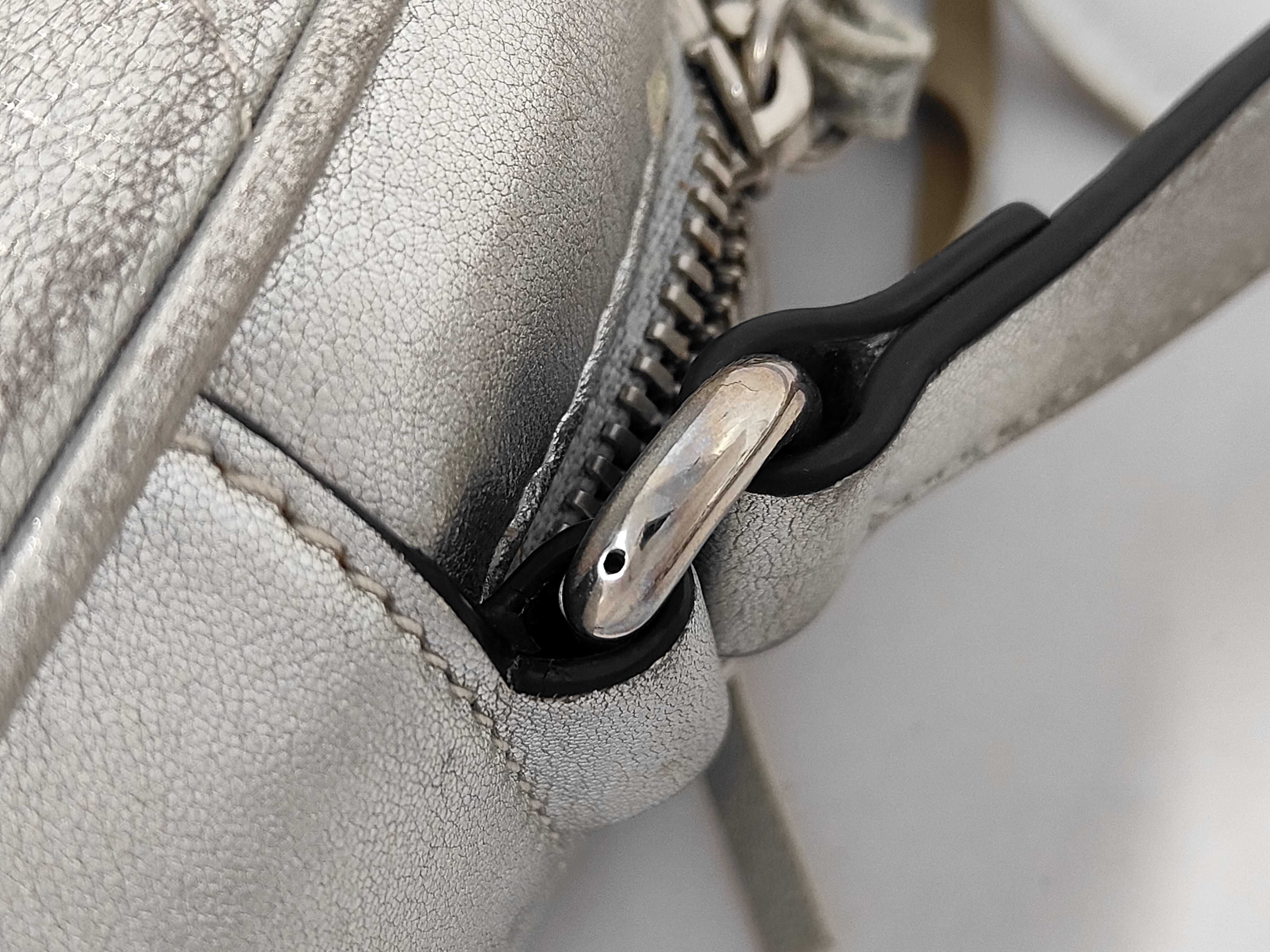 Blondie Small Shoulder Bag 742360 Silver Shoulder Bag — view 7