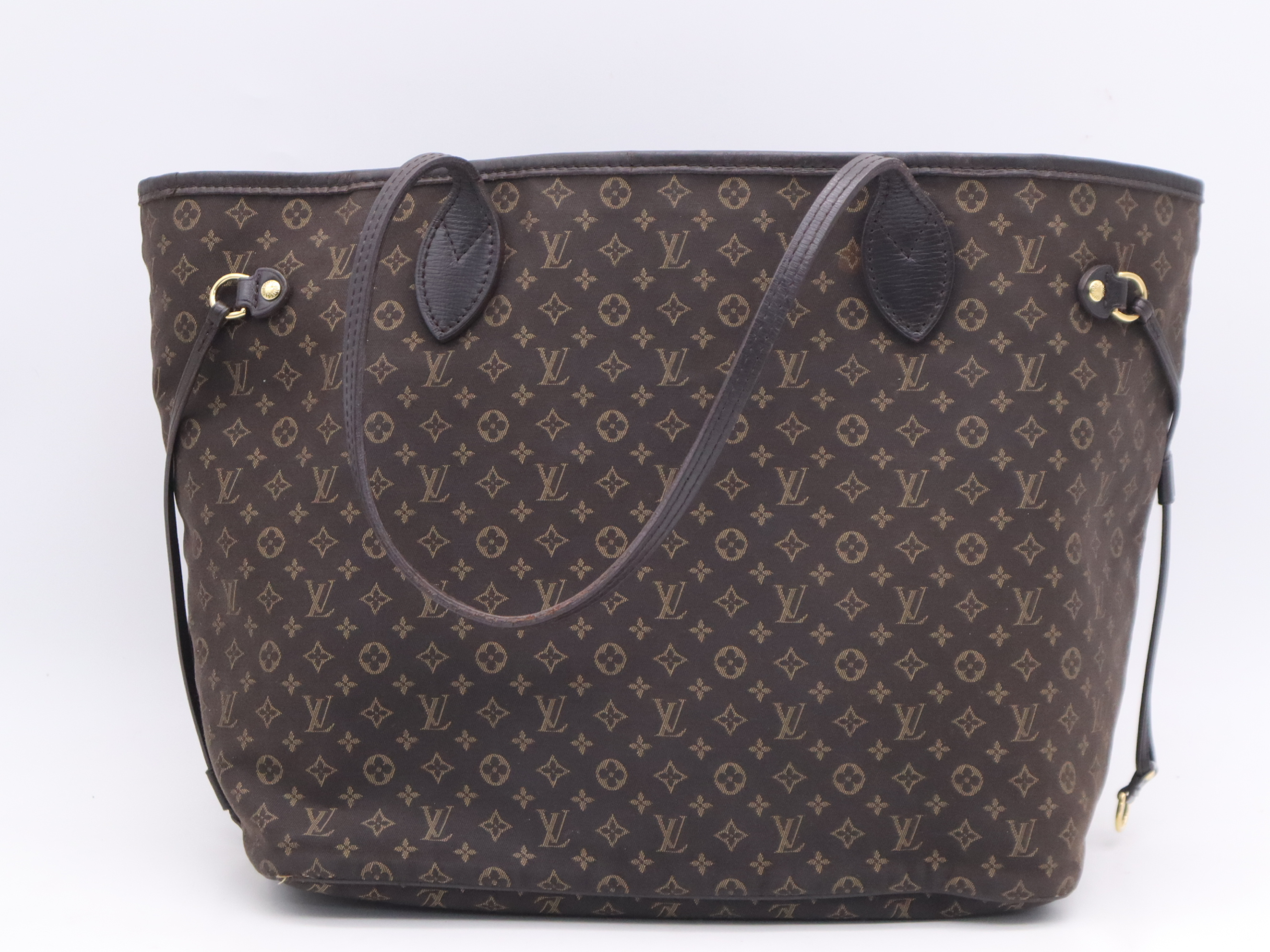 M40513 Idylle Neverfull MM Fusain Tote Bag — view 2