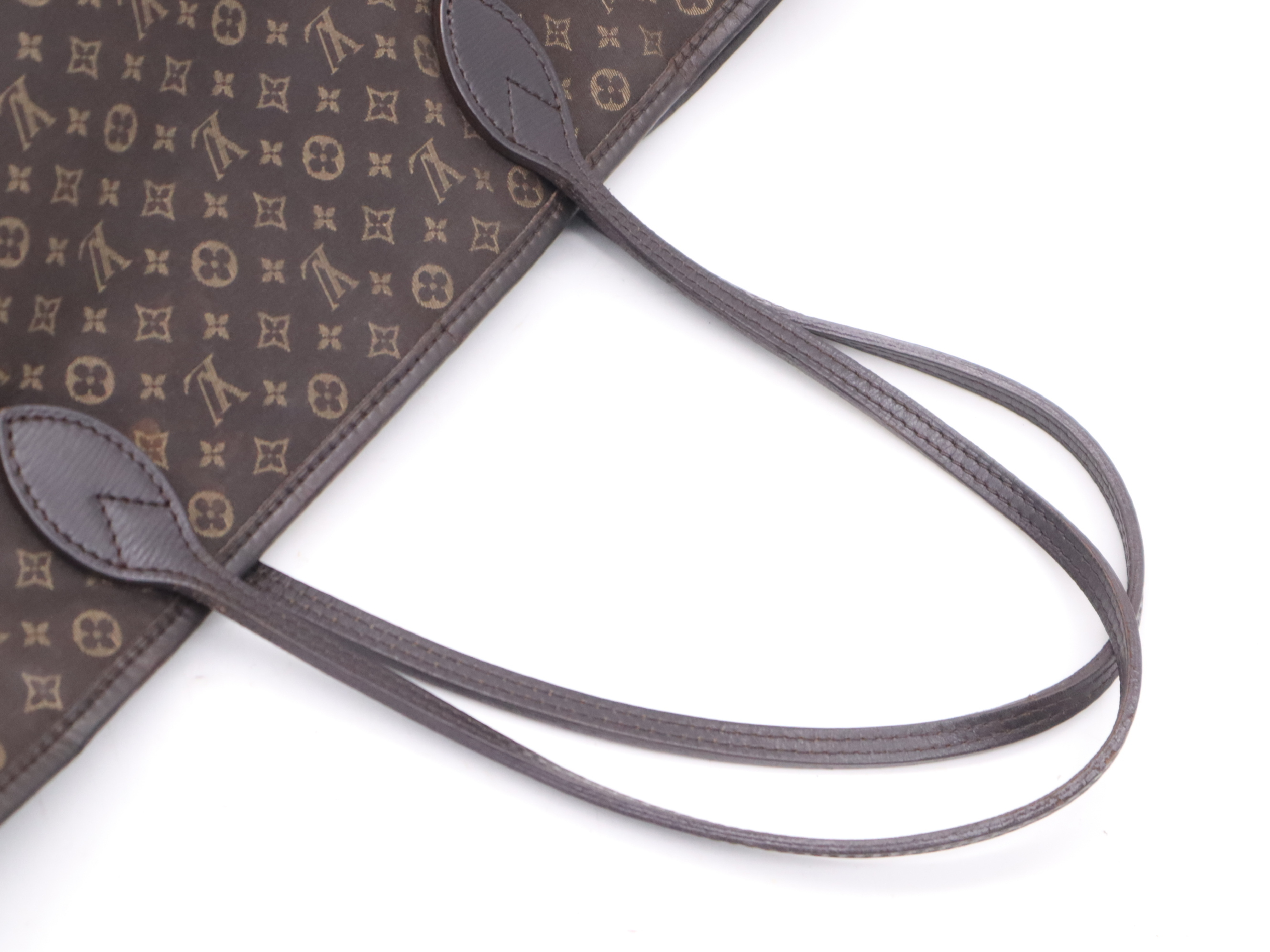 M40513 Idylle Neverfull MM Fusain Tote Bag — view 6