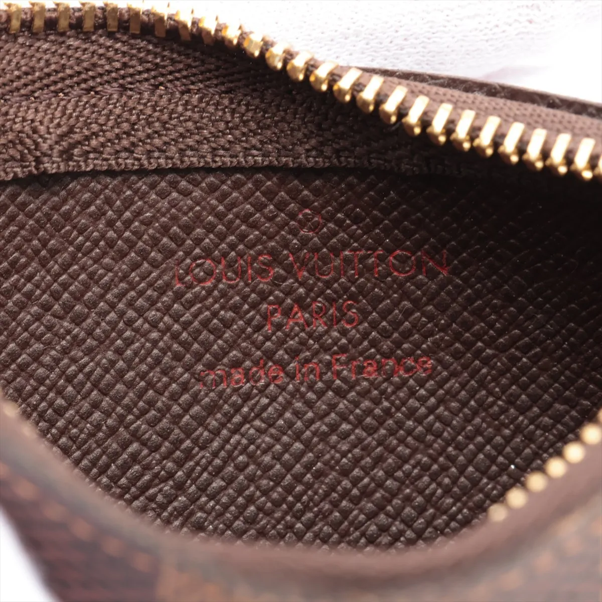 Damier Pochette Clé N62658 CT1220 Brown Coin Case — view 4