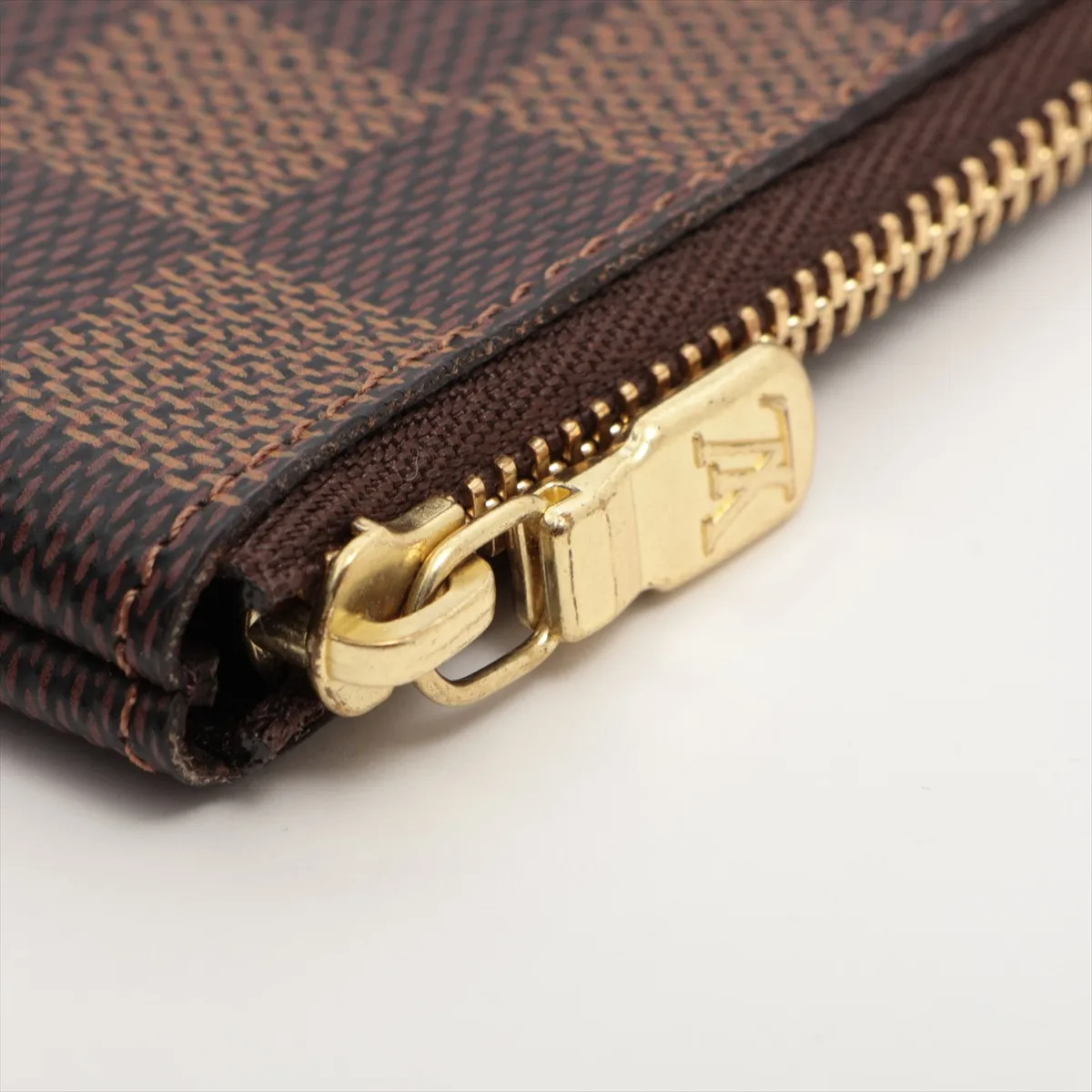 Damier Pochette Clé N62658 CT1220 Brown Coin Case — view 5