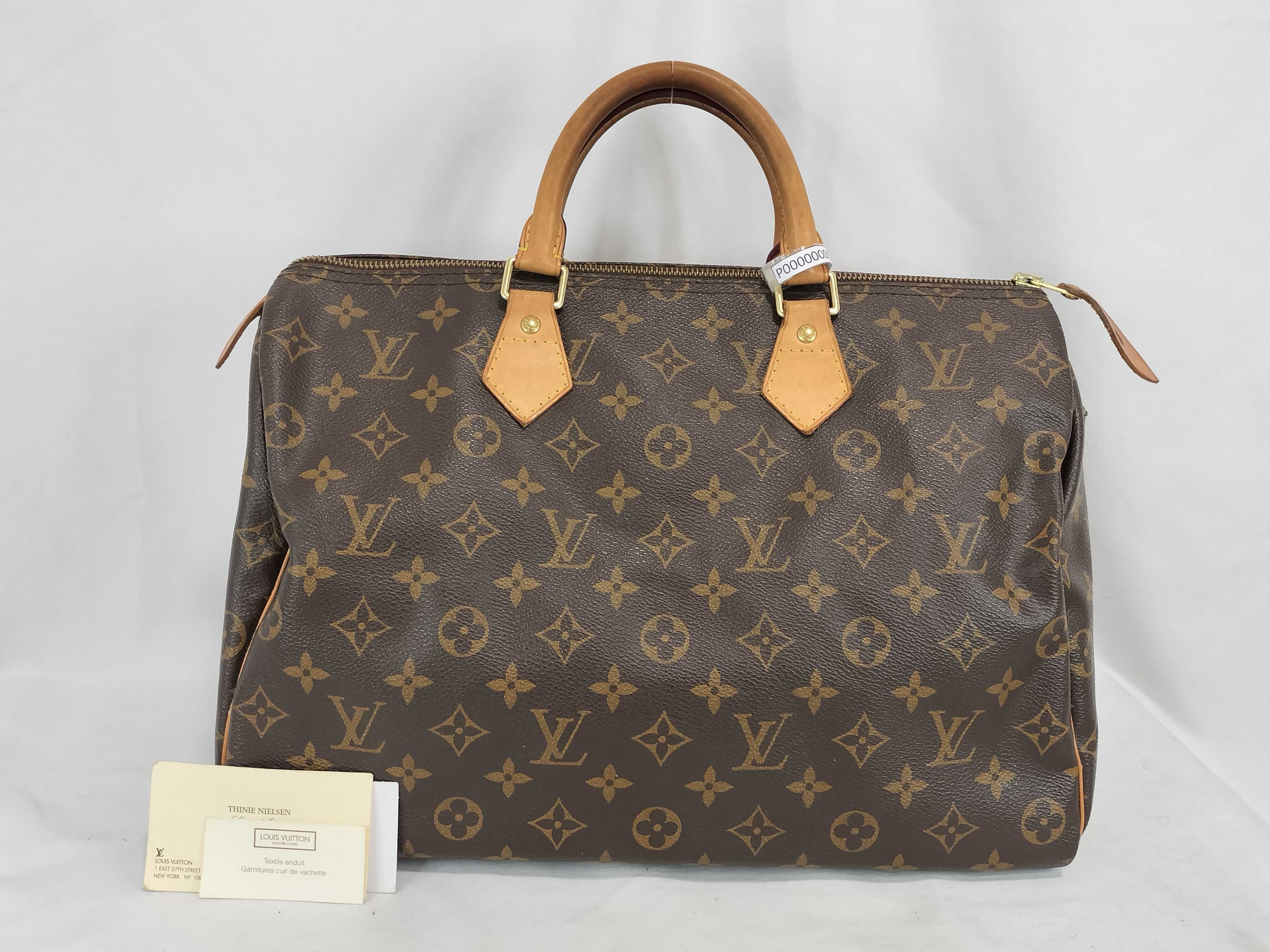 Monogram PH - Monogram Canvas Speedy Hand Bag Brown Boston Bag