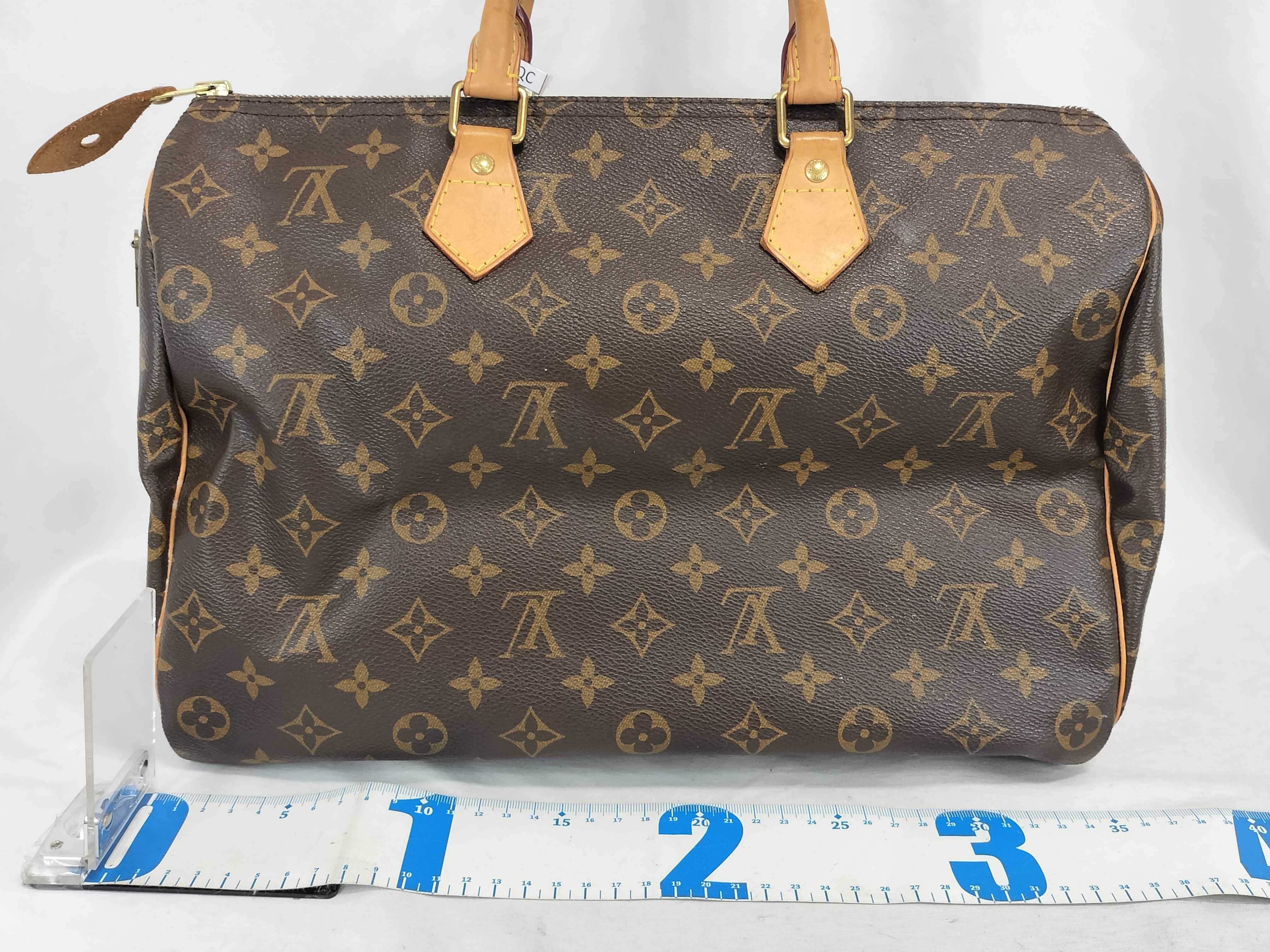 Monogram PH - Monogram Canvas Speedy Hand Bag Brown Boston Bag — view 2