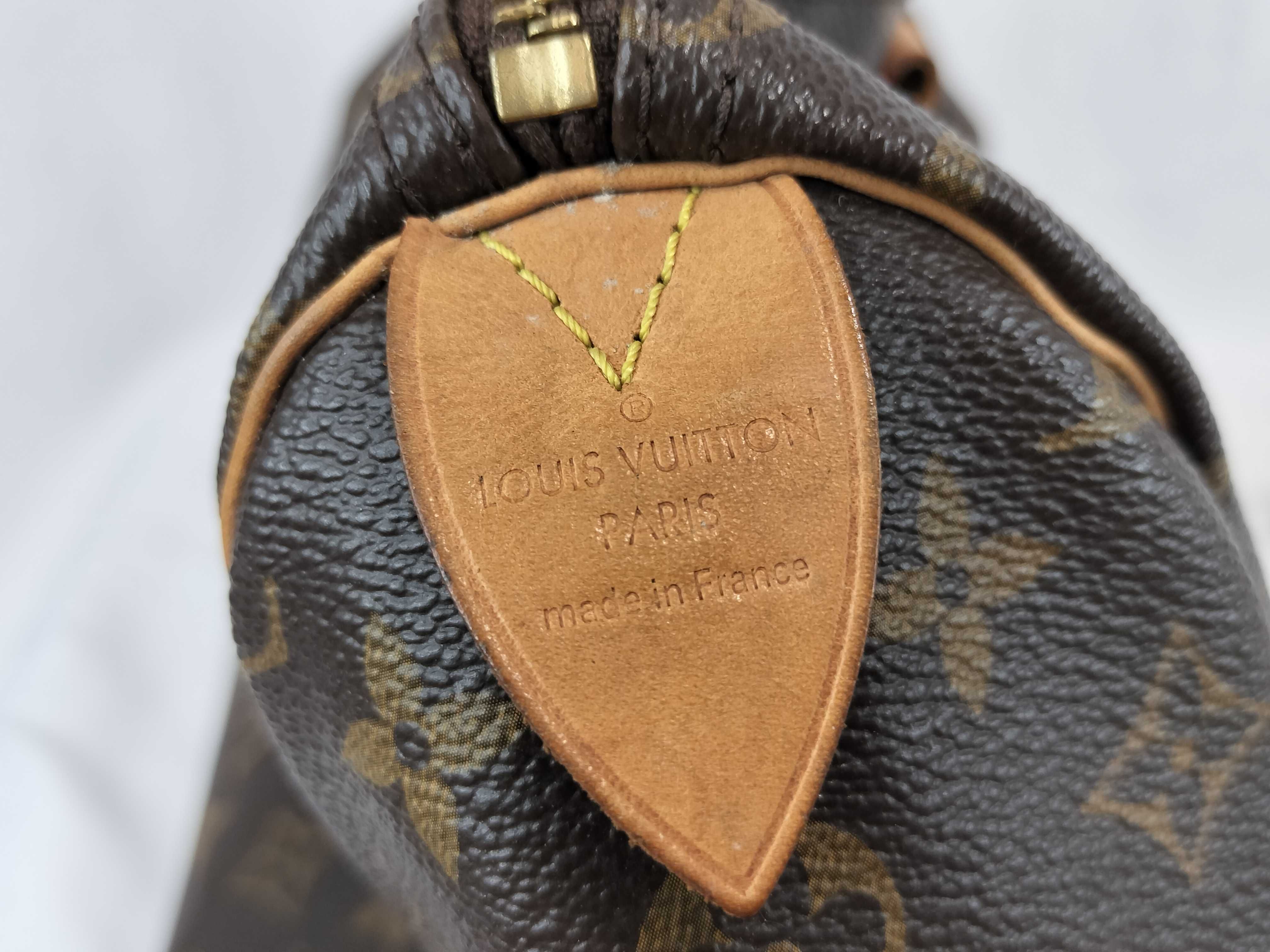 Monogram PH - Monogram Canvas Speedy Hand Bag Brown Boston Bag — view 12
