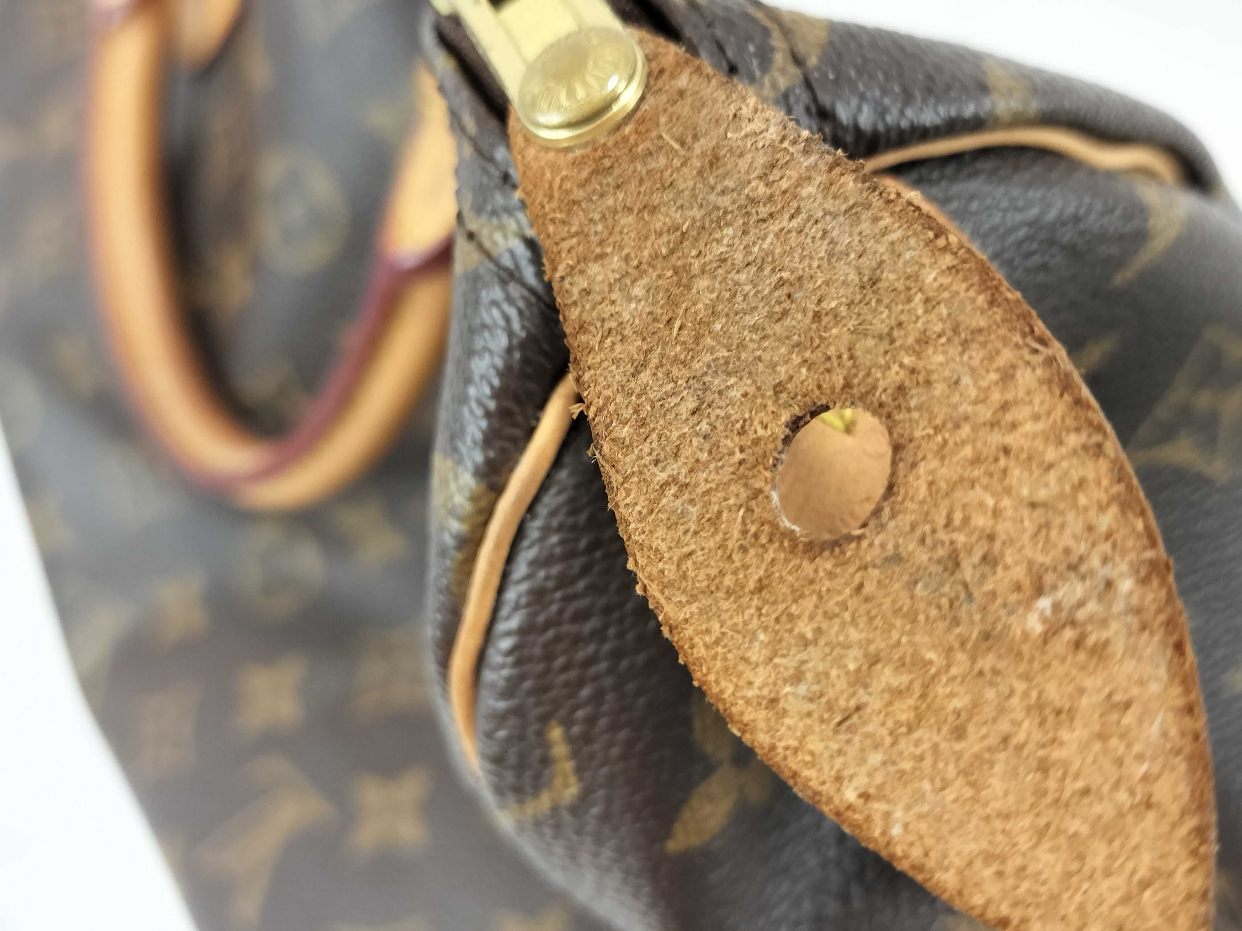 Monogram PH - Monogram Canvas Speedy Hand Bag Brown Boston Bag — view 13