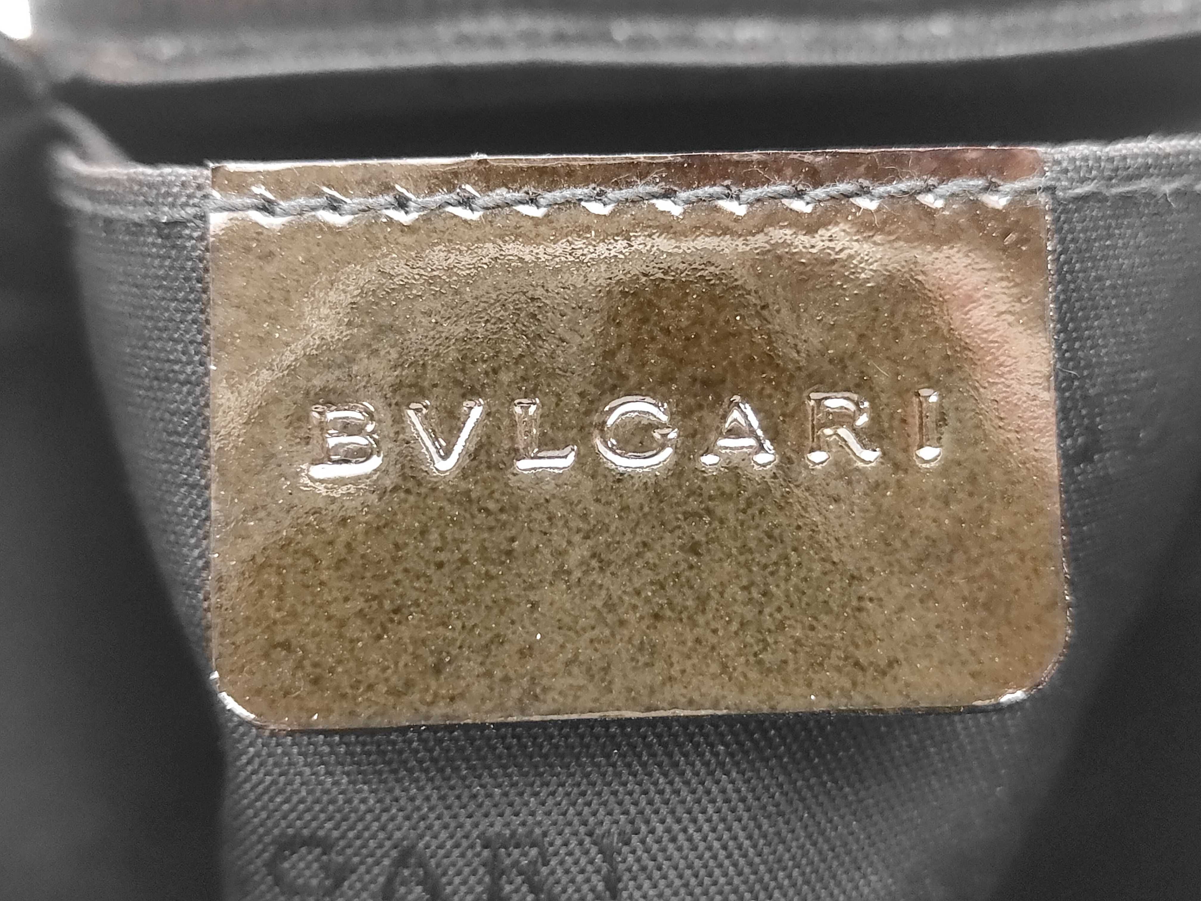 Bulgari Drum Enamel Black Handbag — view 11