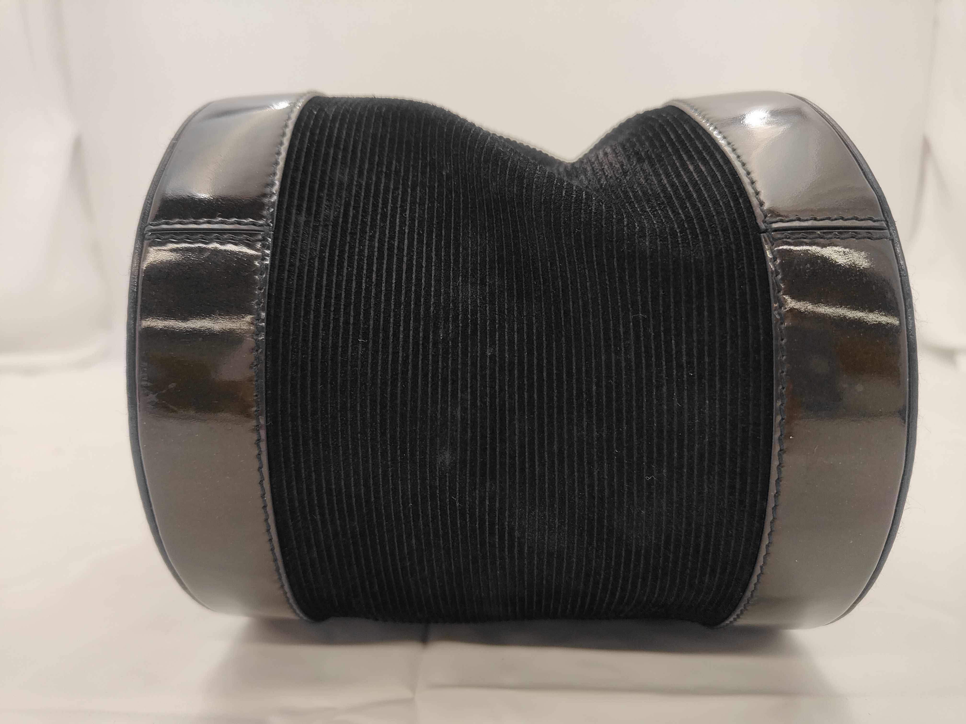 Bulgari Drum Enamel Black Handbag — view 7