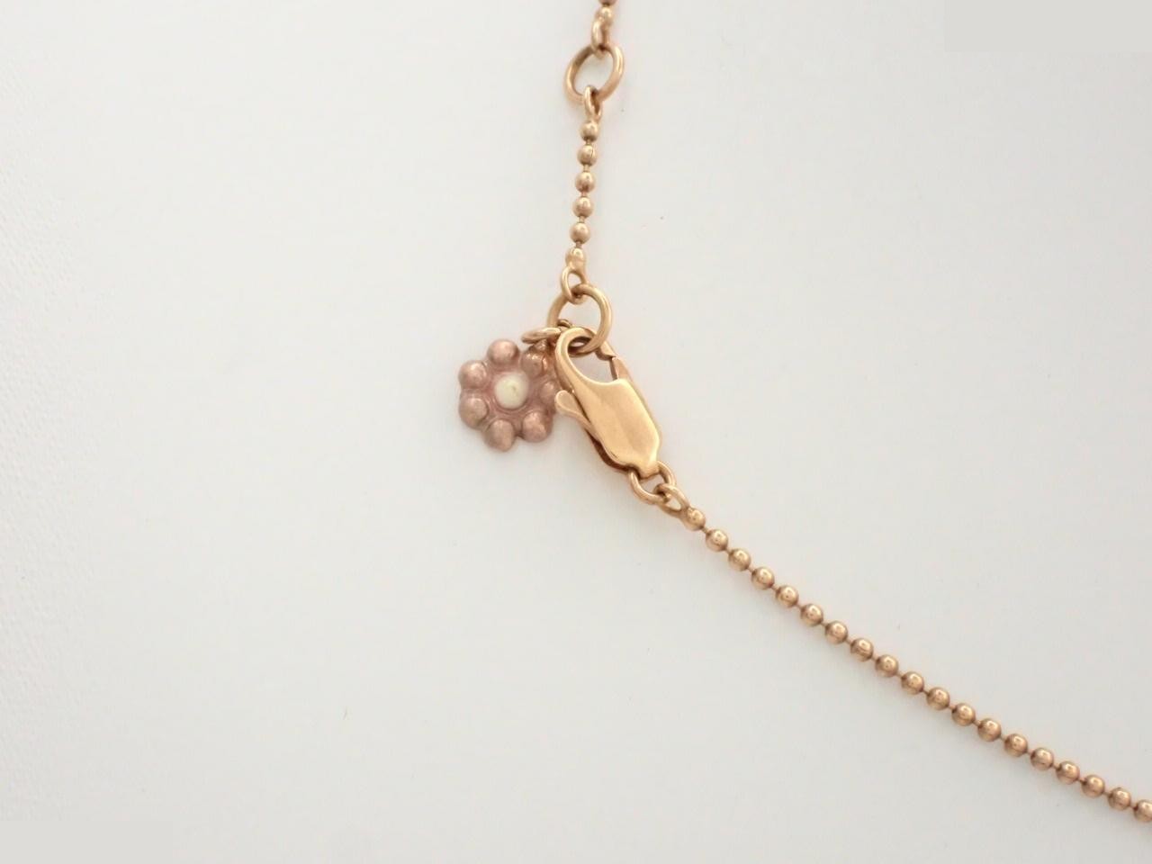 Other line: Precious metal necklaces and pendants, neck circumference approximately 46 cm. — view 2