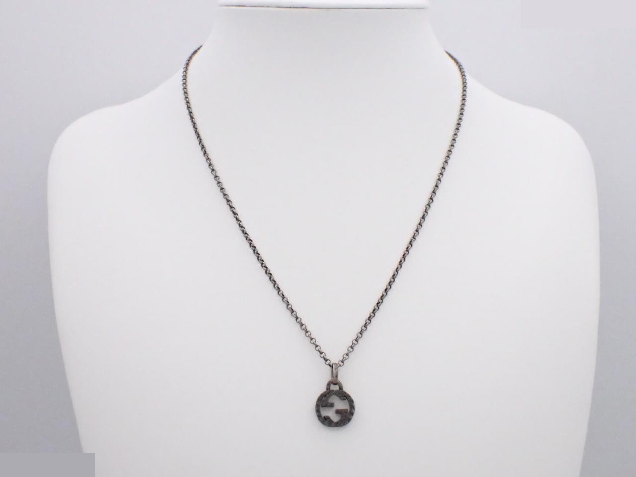 Interlocking G Necklace, SV925, 7.5g, Chain approx. 50cm — view 3