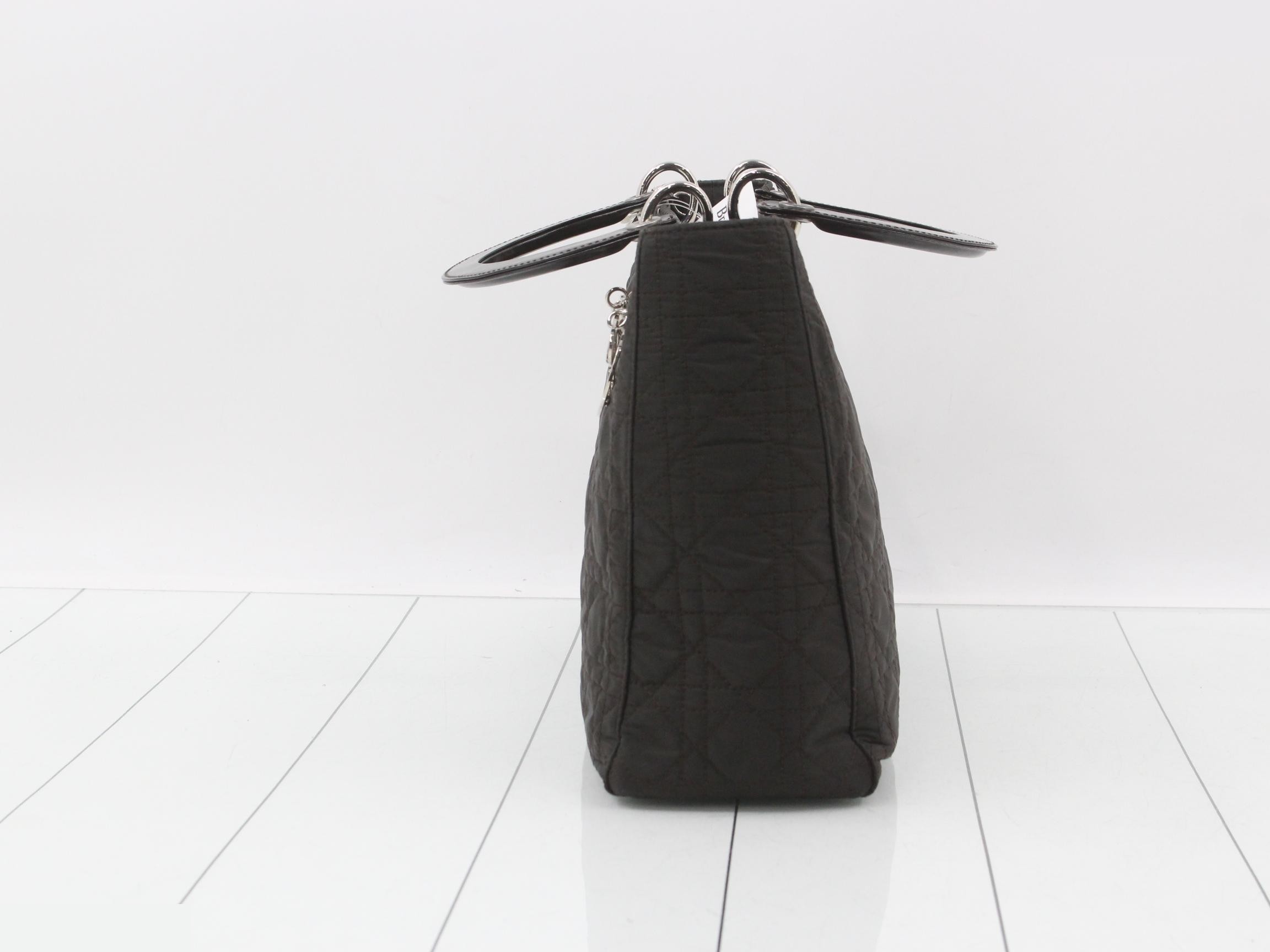 Cannage Lady Dior 2-way handbag — view 3