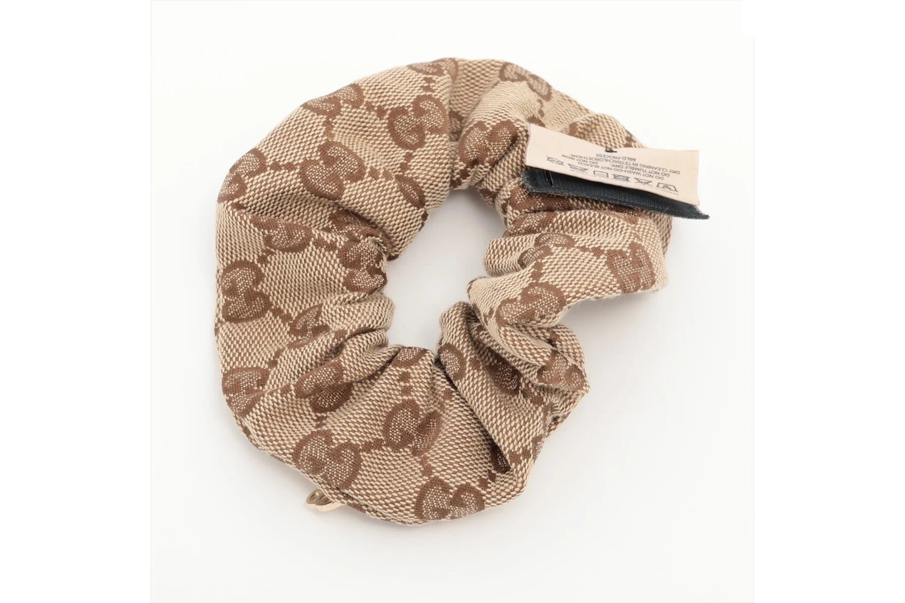 GG Canvas Scrunchie Hair Tie Hair Accessory — view 2