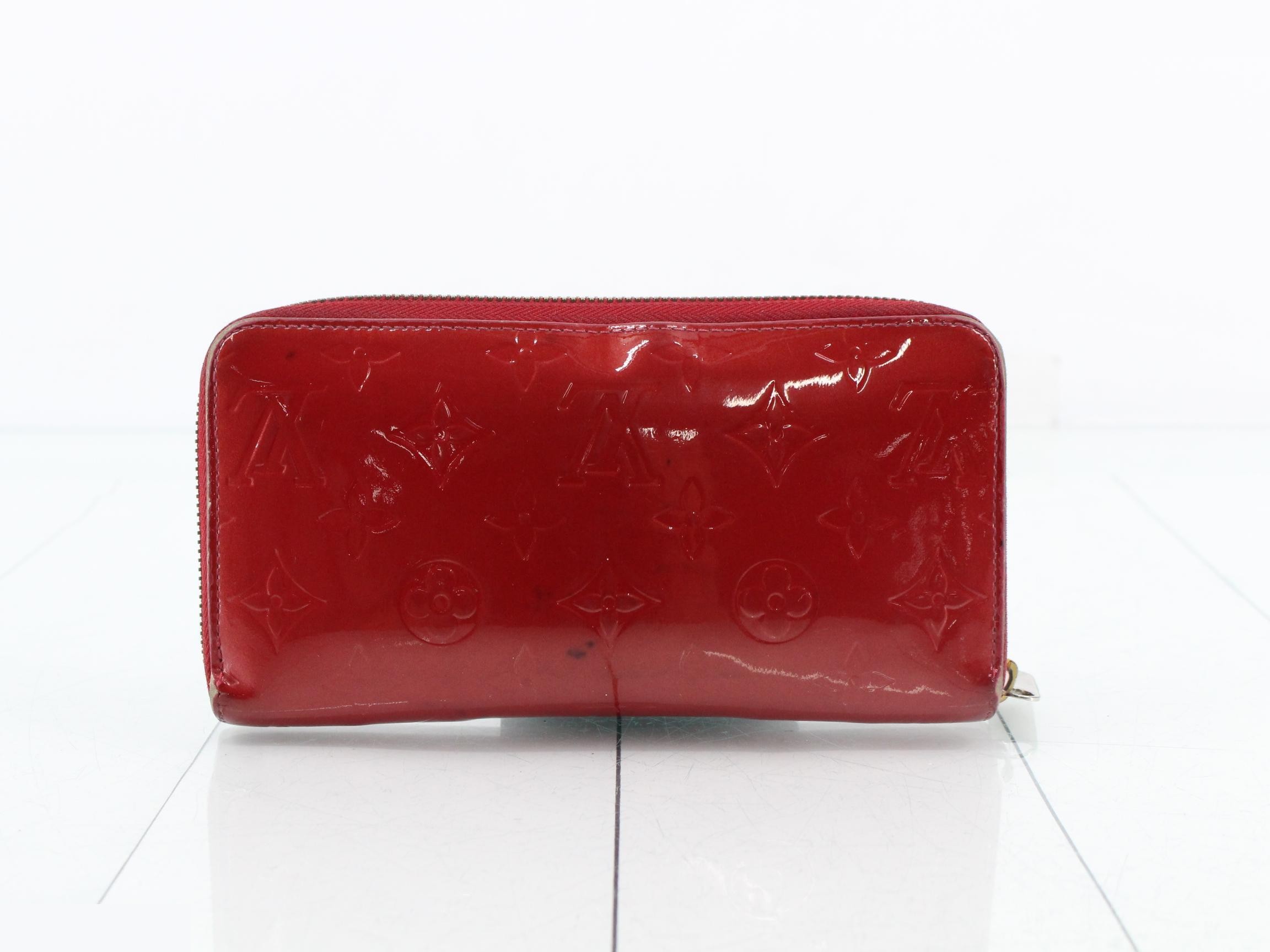Zippy Wallet Vernis Pomme d'Amour — view 2