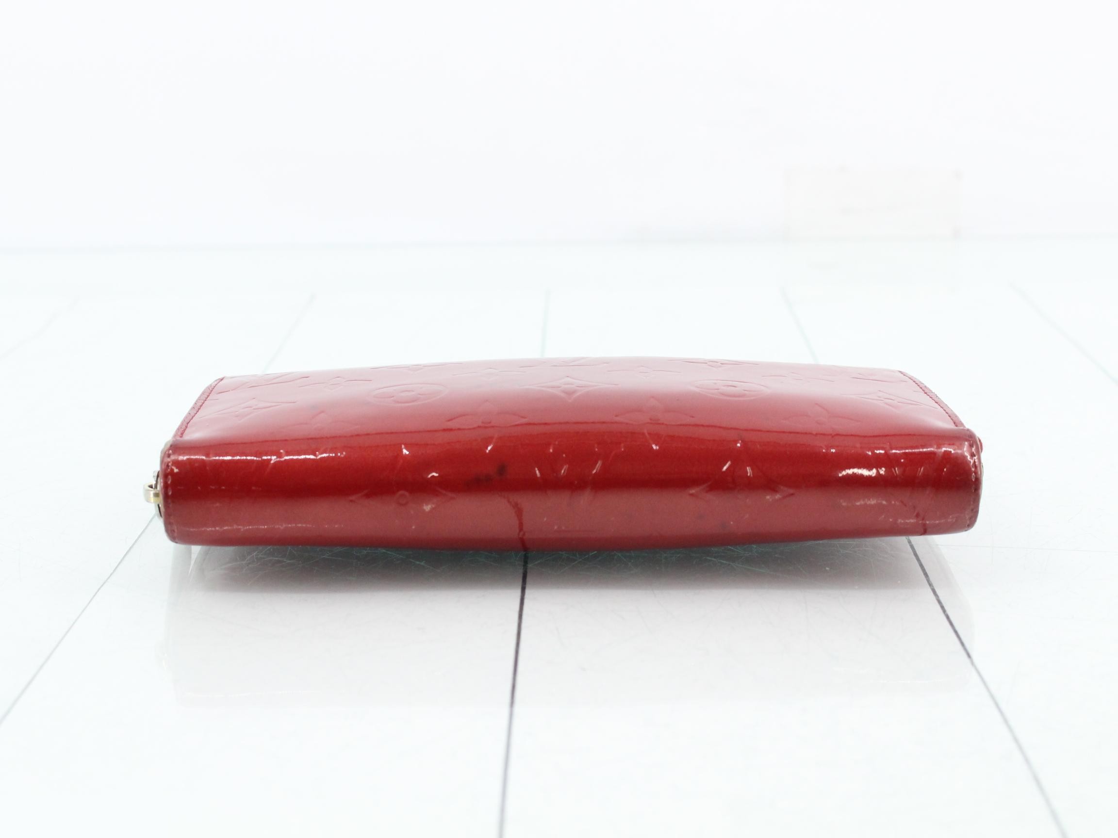 Zippy Wallet Vernis Pomme d'Amour — view 3