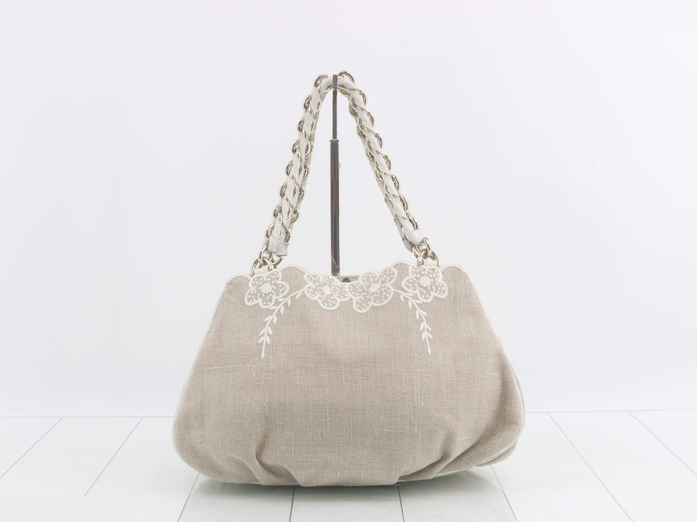 Mia Flower Embroidered Shoulder Bag — view 2