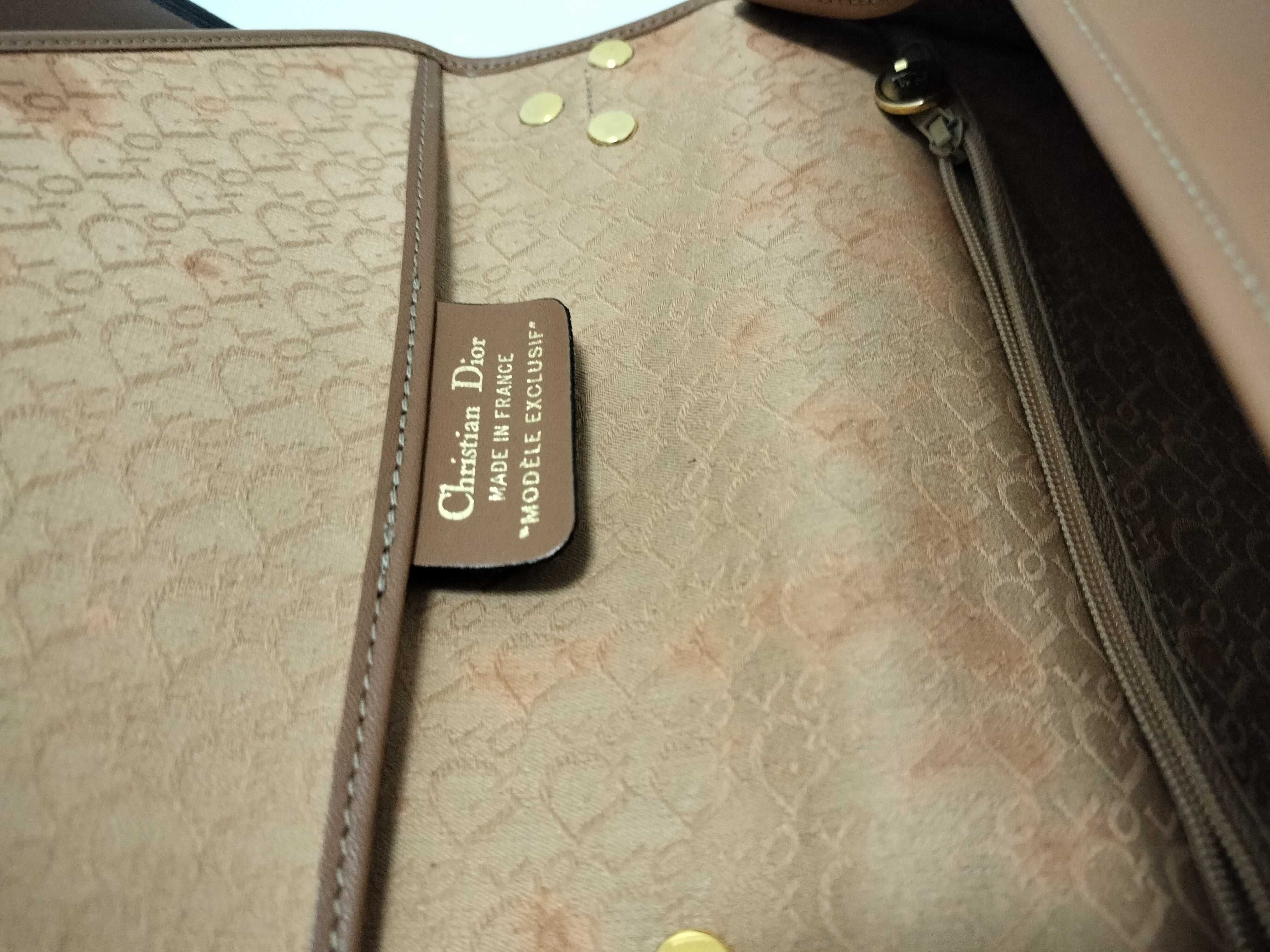 shoulder bag, leather, brown. — view 15