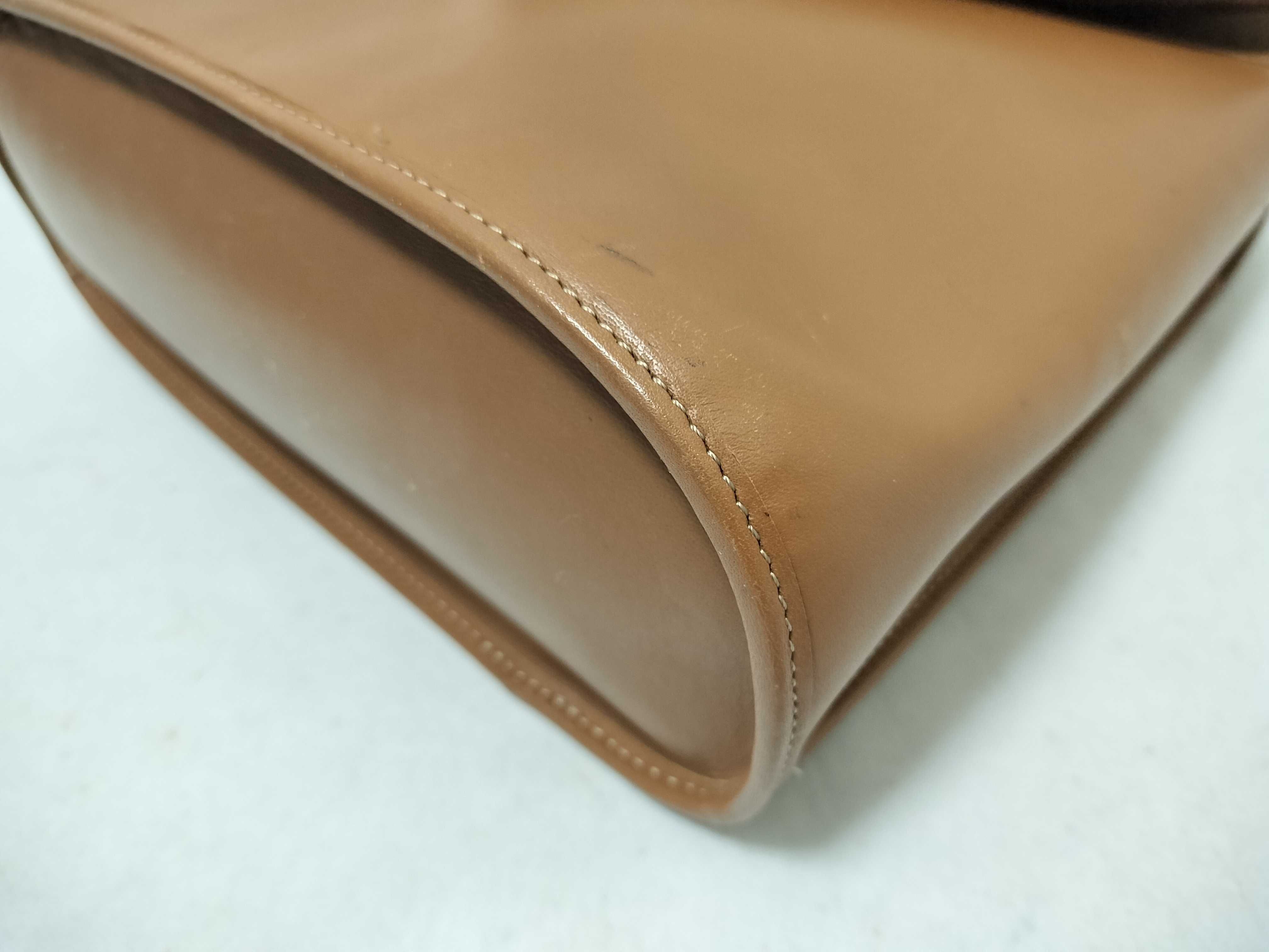 shoulder bag, leather, brown. — view 6