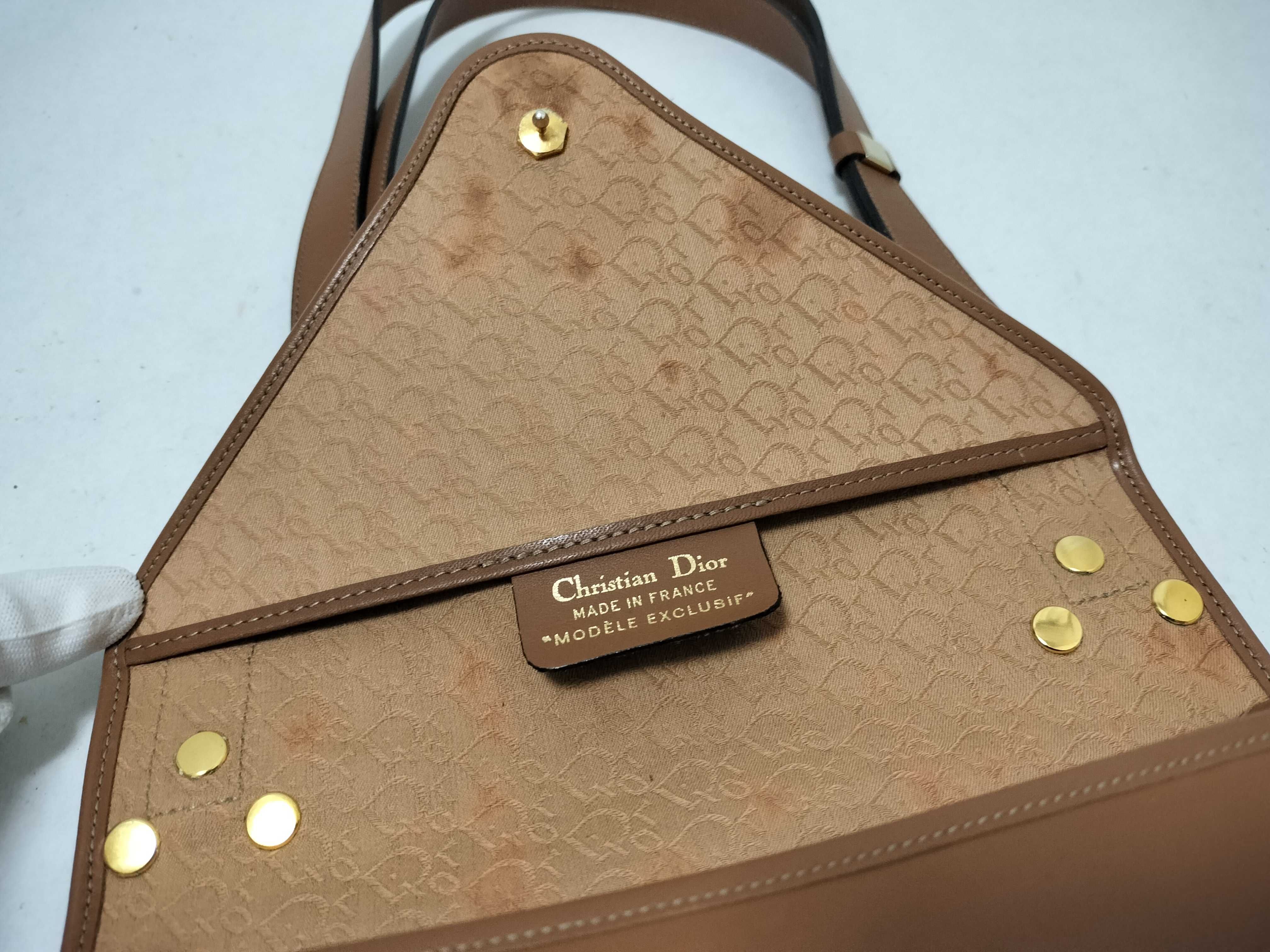 shoulder bag, leather, brown. — view 8