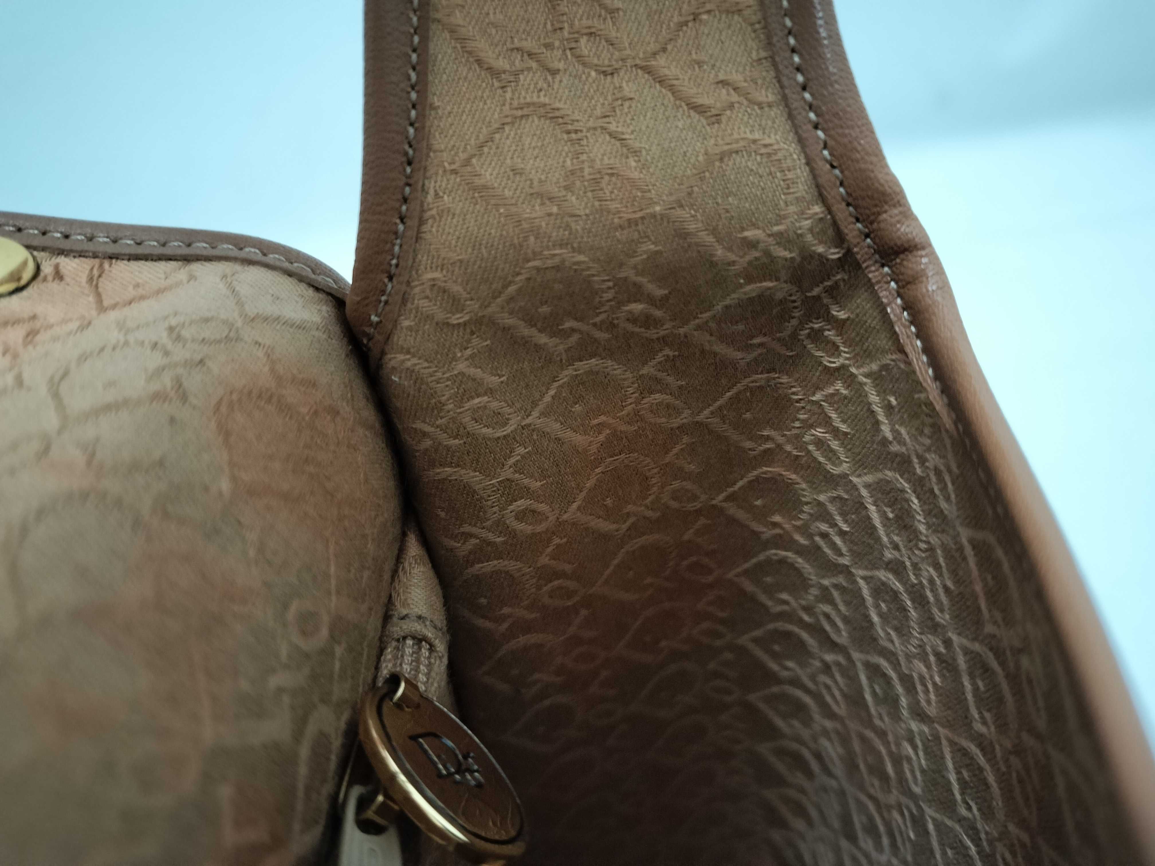 shoulder bag, leather, brown. — view 9