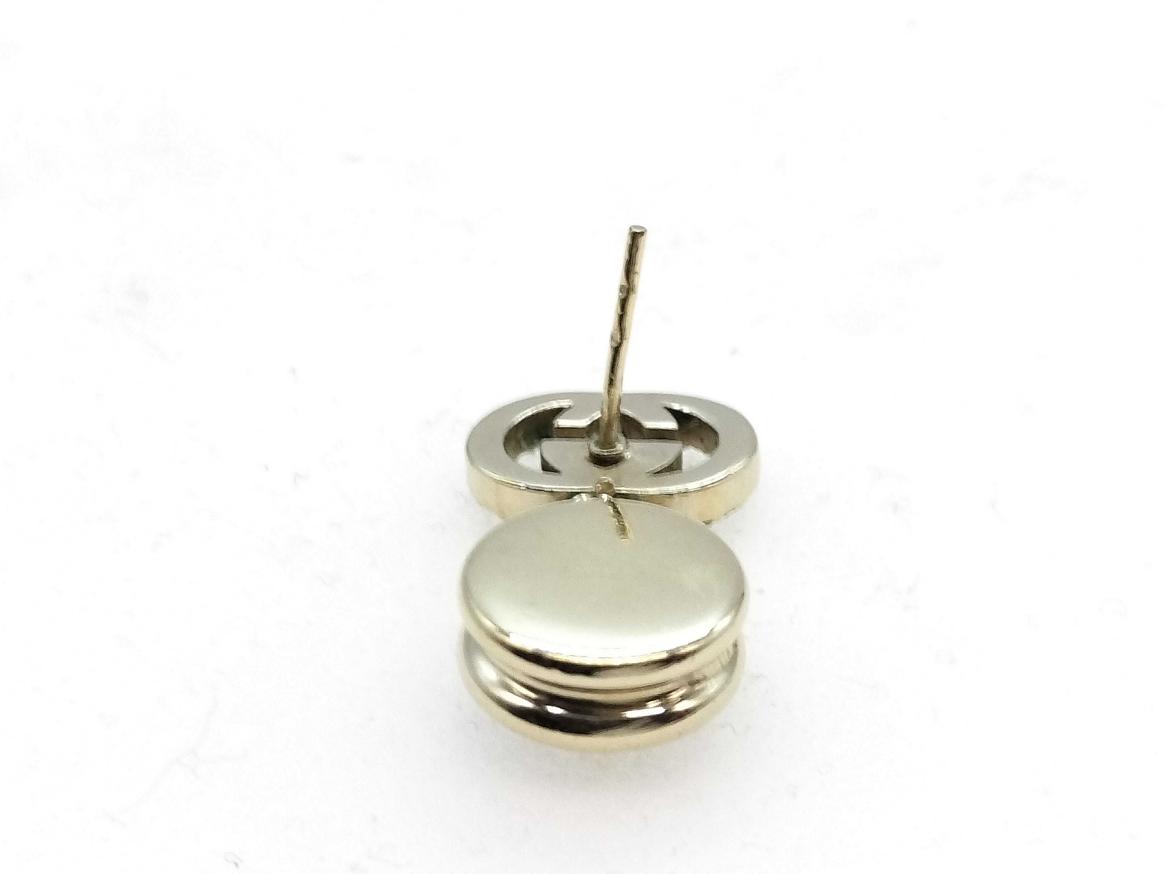 Interlocking / G Color Stone GG Earring (Single Earring) — view 6