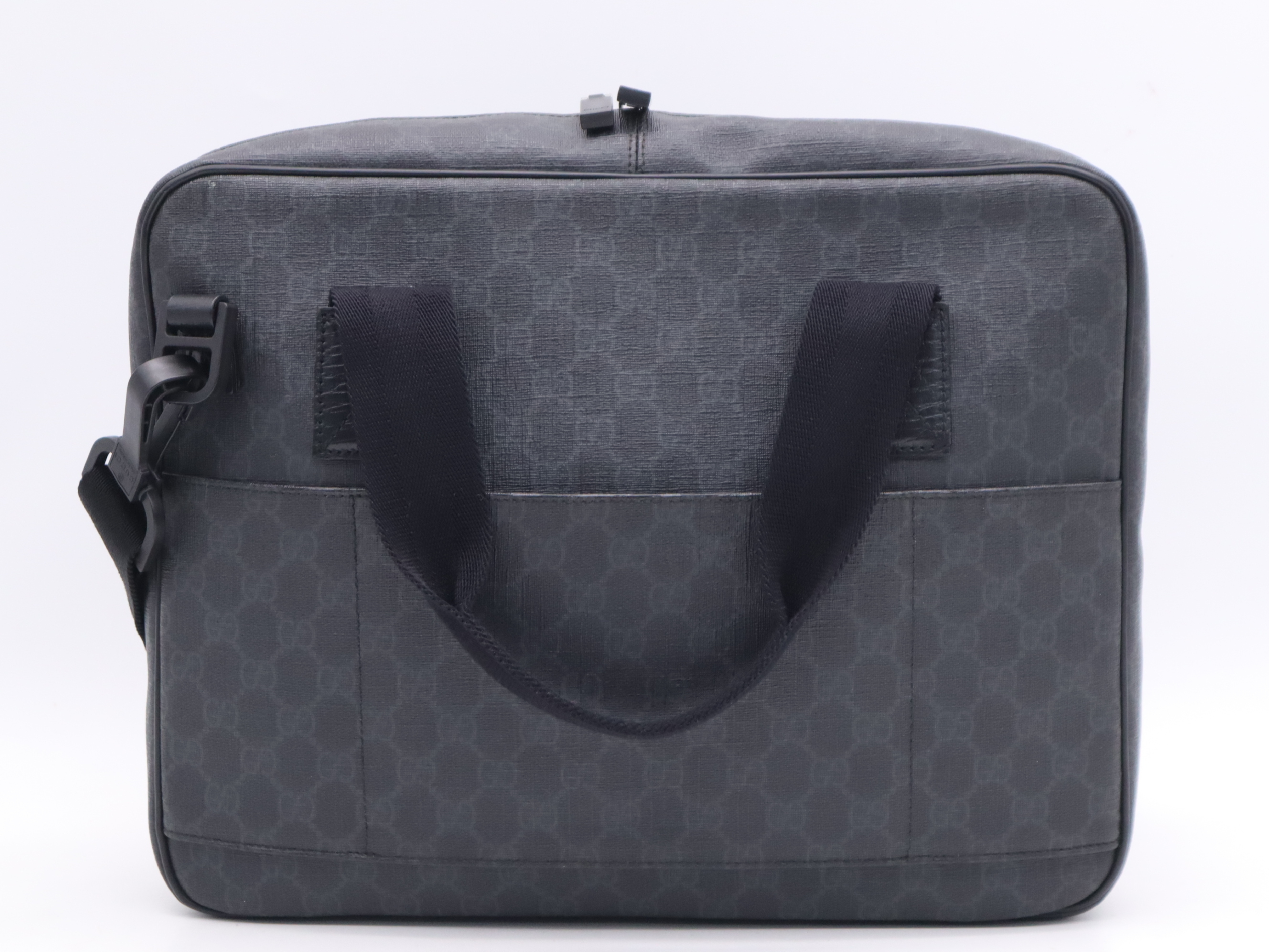 169934 GG Supreme Briefcase PC Bag with Shoulder Strap, Gray Business Bag — view 2