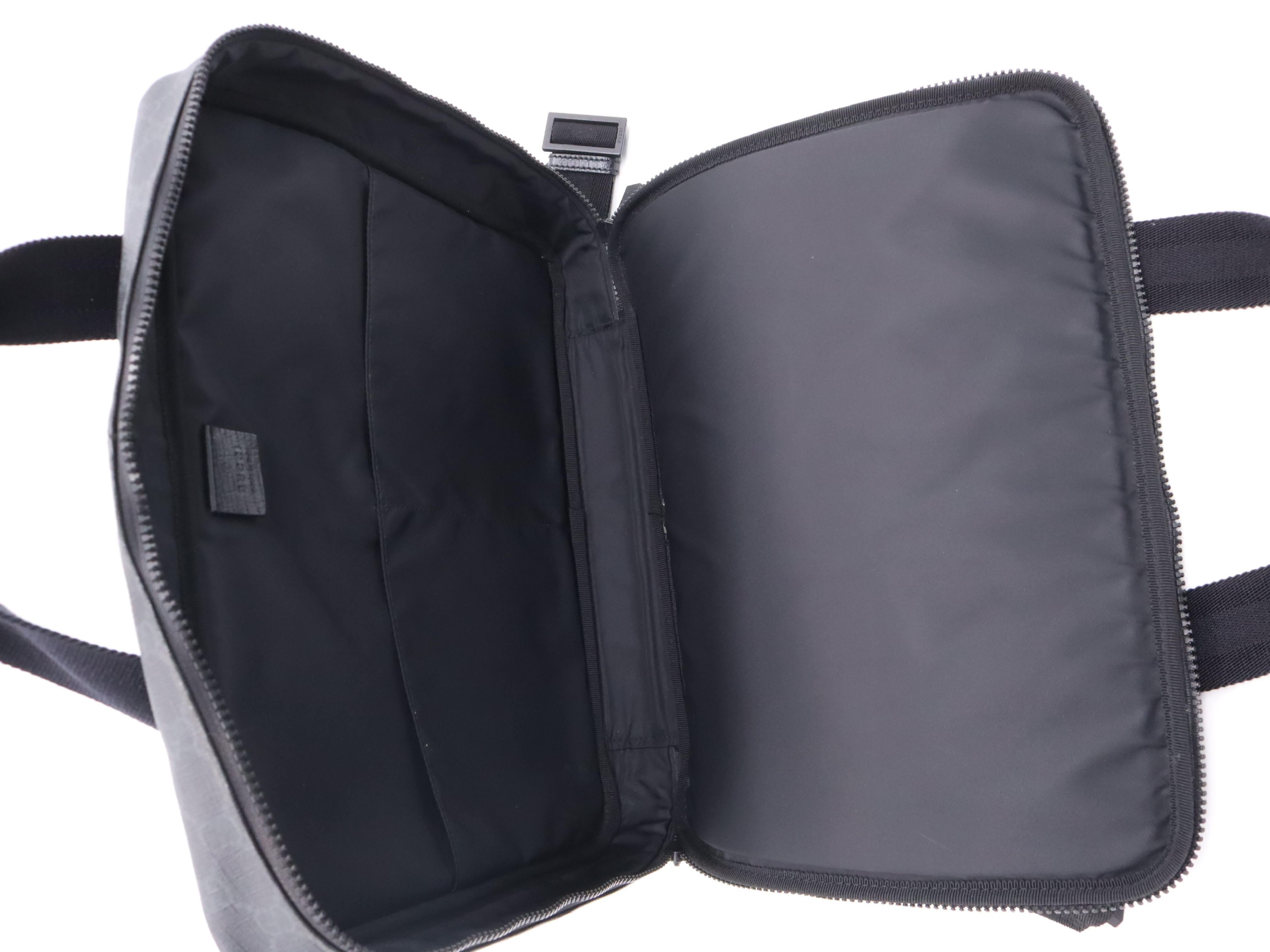 169934 GG Supreme Briefcase PC Bag with Shoulder Strap, Gray Business Bag — view 11