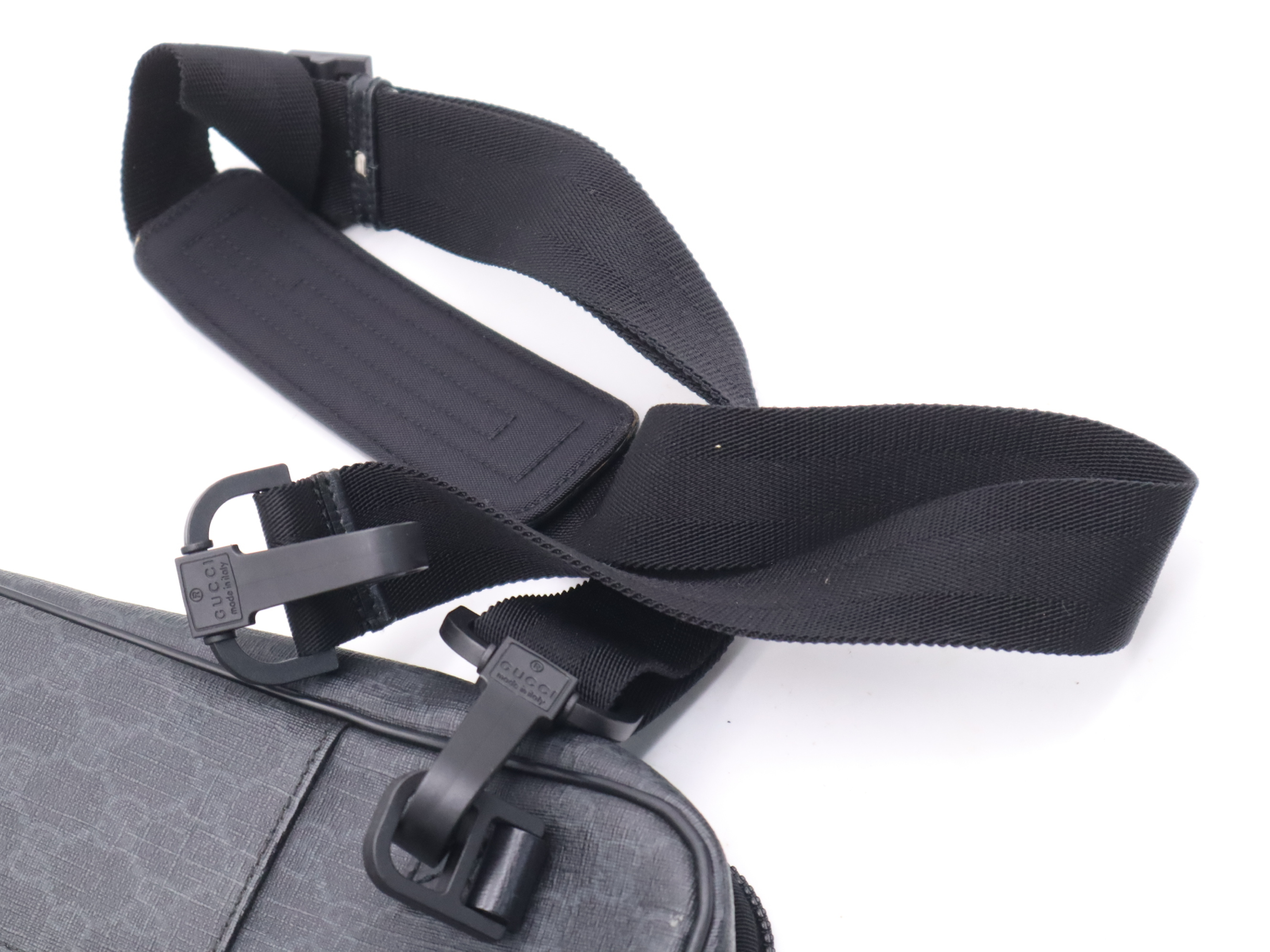 169934 GG Supreme Briefcase PC Bag with Shoulder Strap, Gray Business Bag — view 13