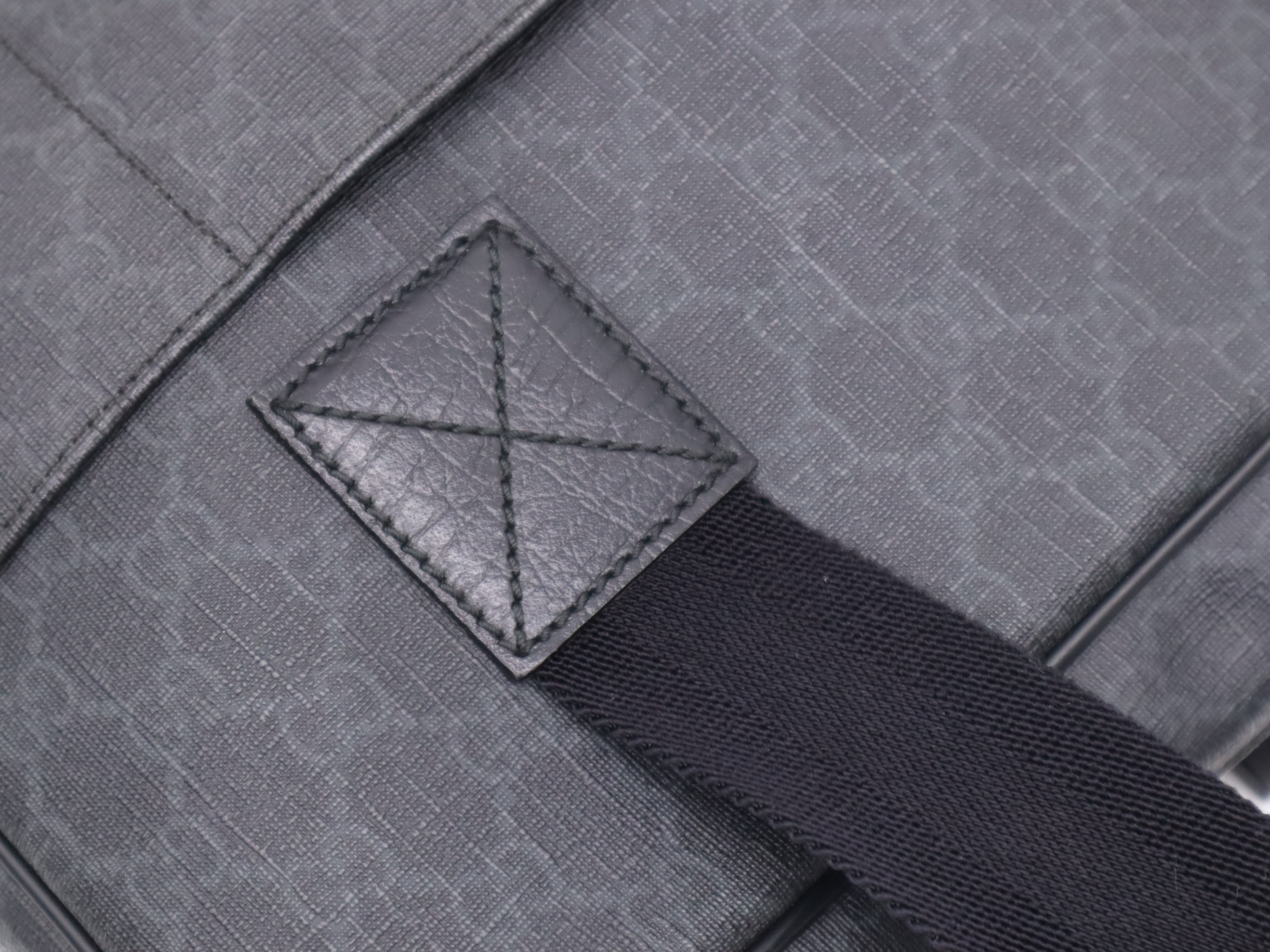 169934 GG Supreme Briefcase PC Bag with Shoulder Strap, Gray Business Bag — view 7