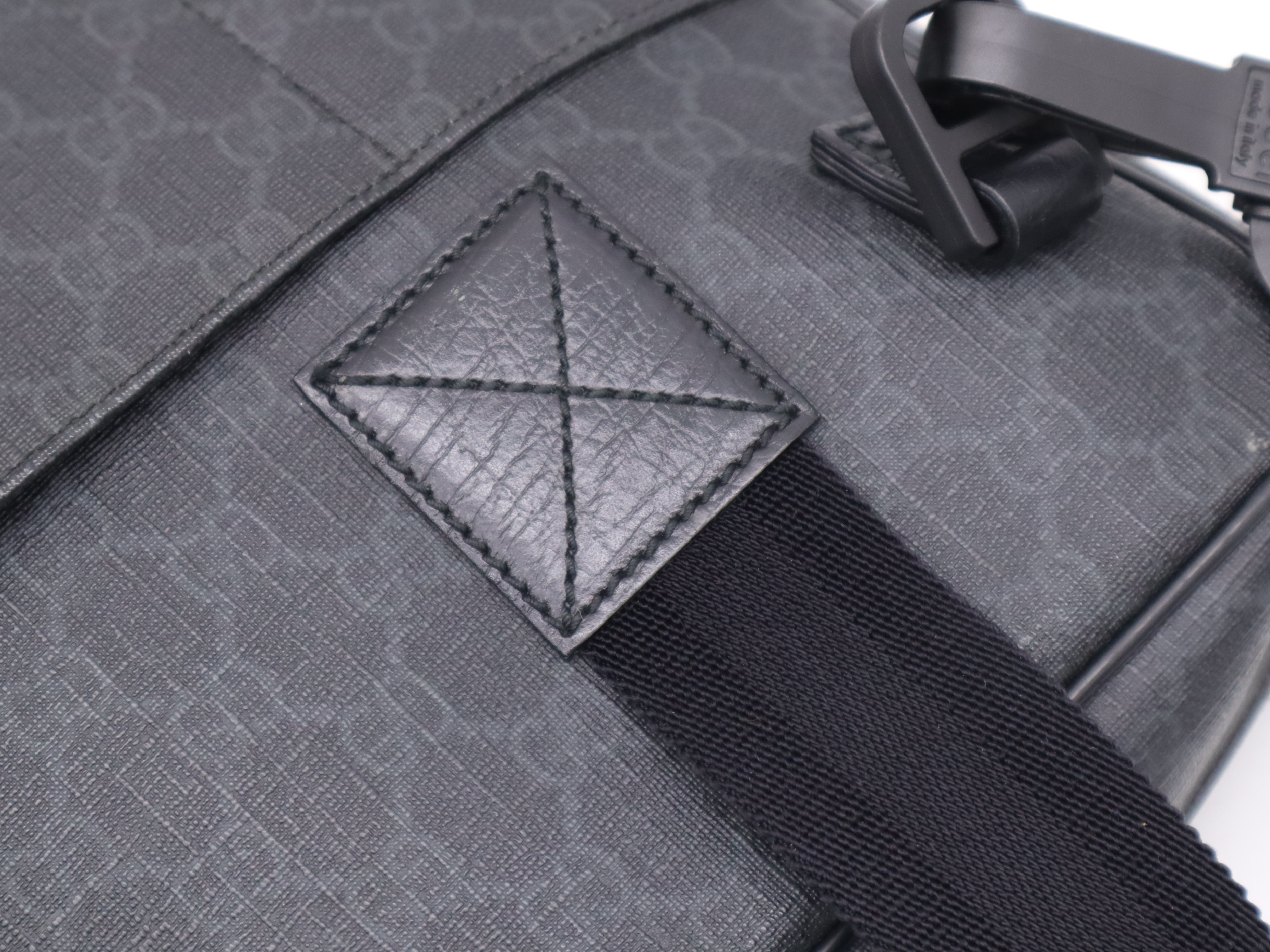 169934 GG Supreme Briefcase PC Bag with Shoulder Strap, Gray Business Bag — view 8
