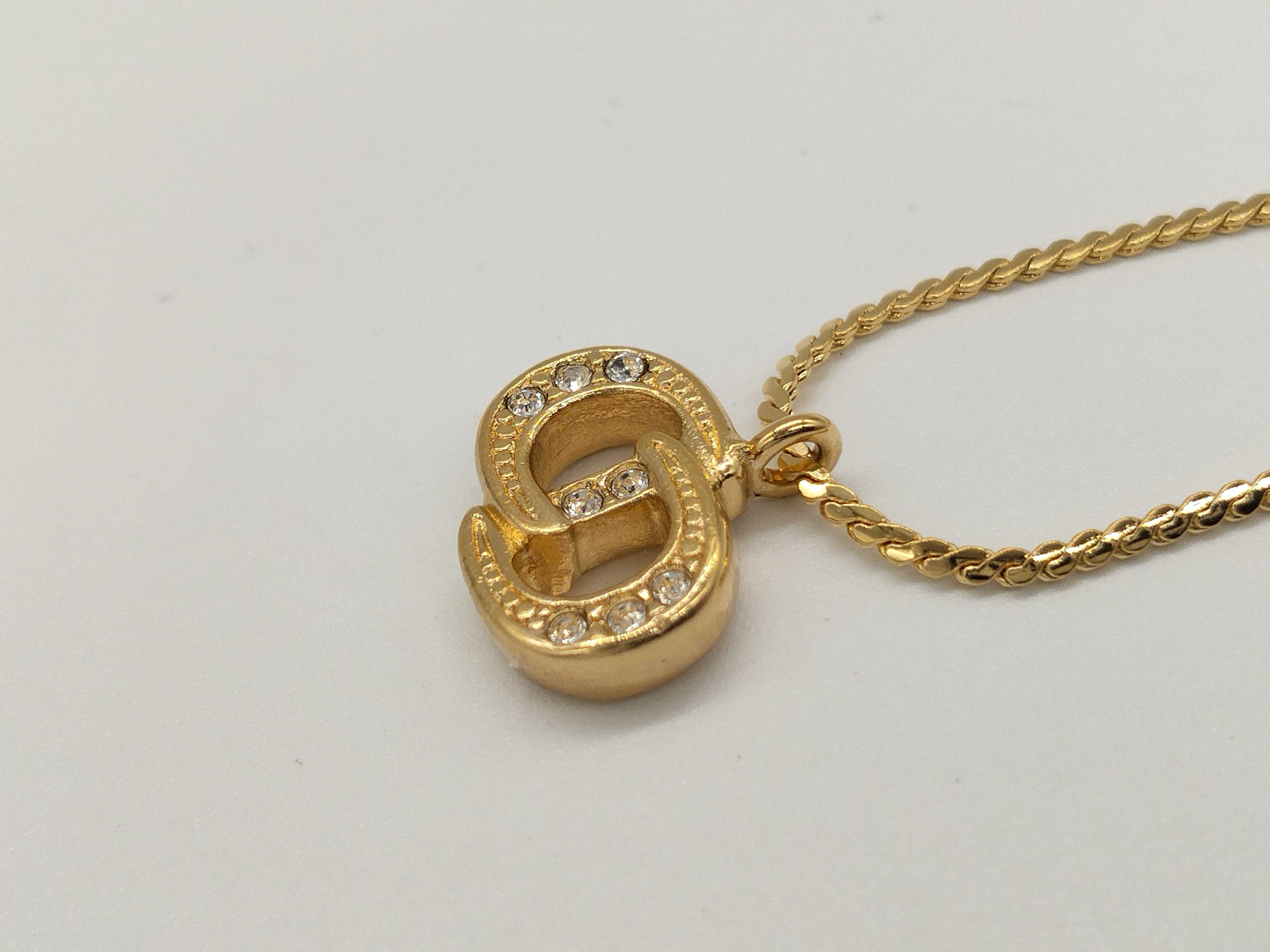 CD 6P Rhinestone Necklace — view 4