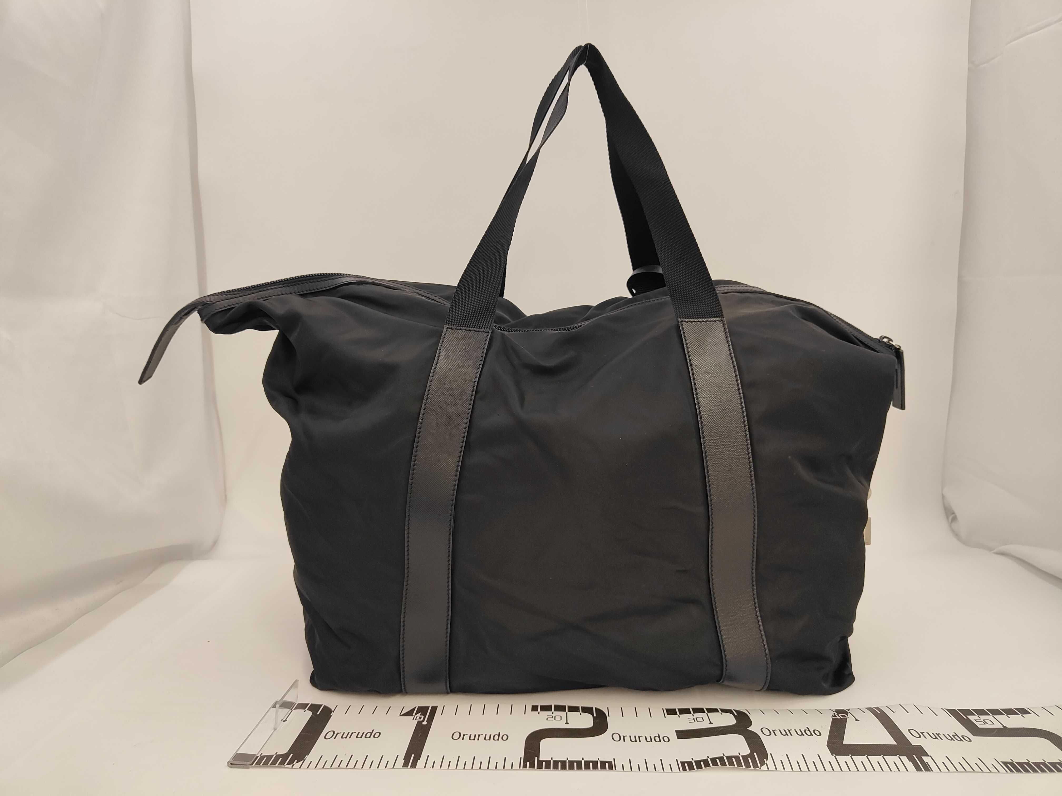Nylon Bag V49Z Boston Bag No. 8 Guarantee Name Tag Tote Bag — view 2
