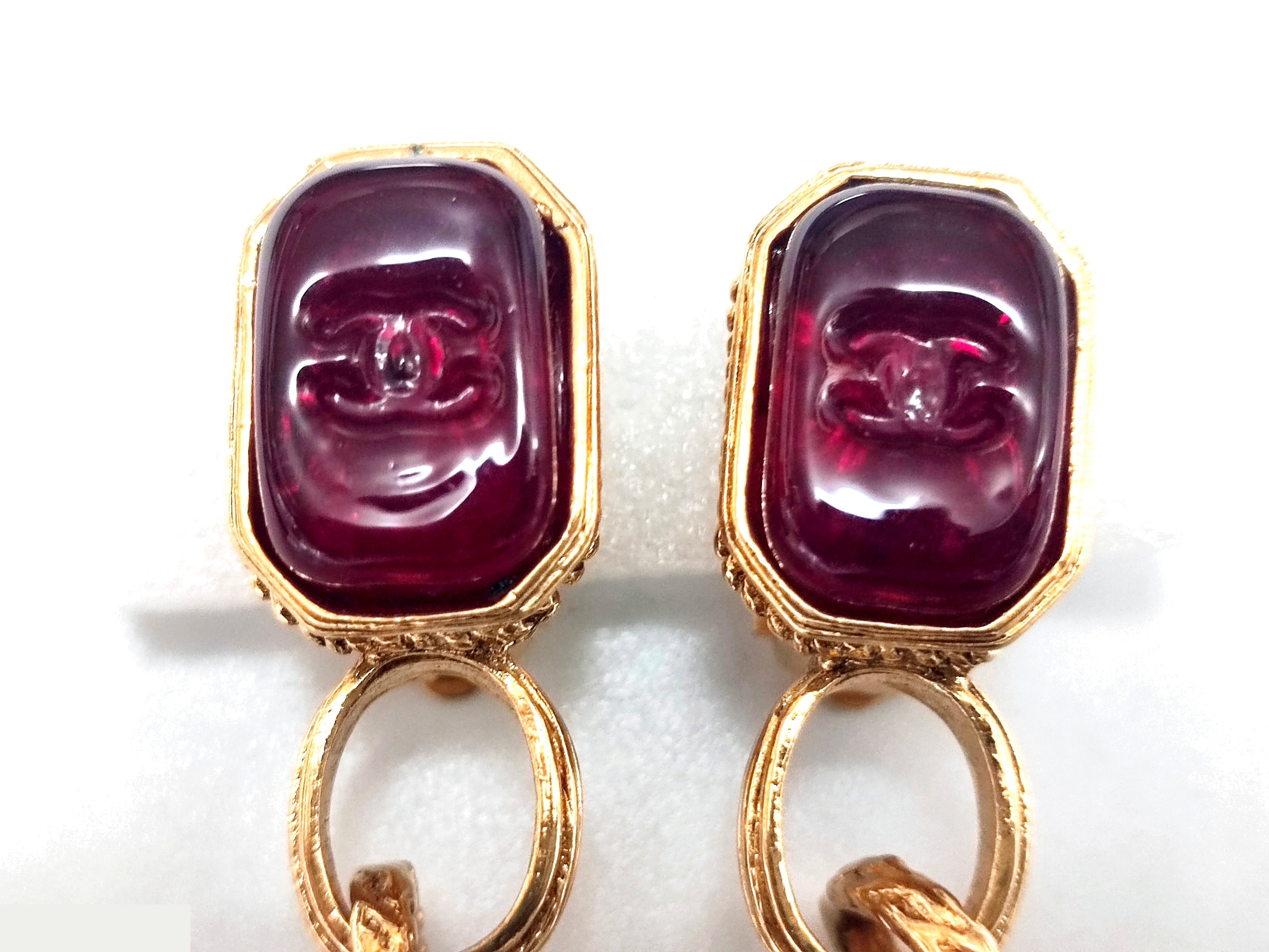 Coco Mark Triple Swing Earrings 93A — view 7