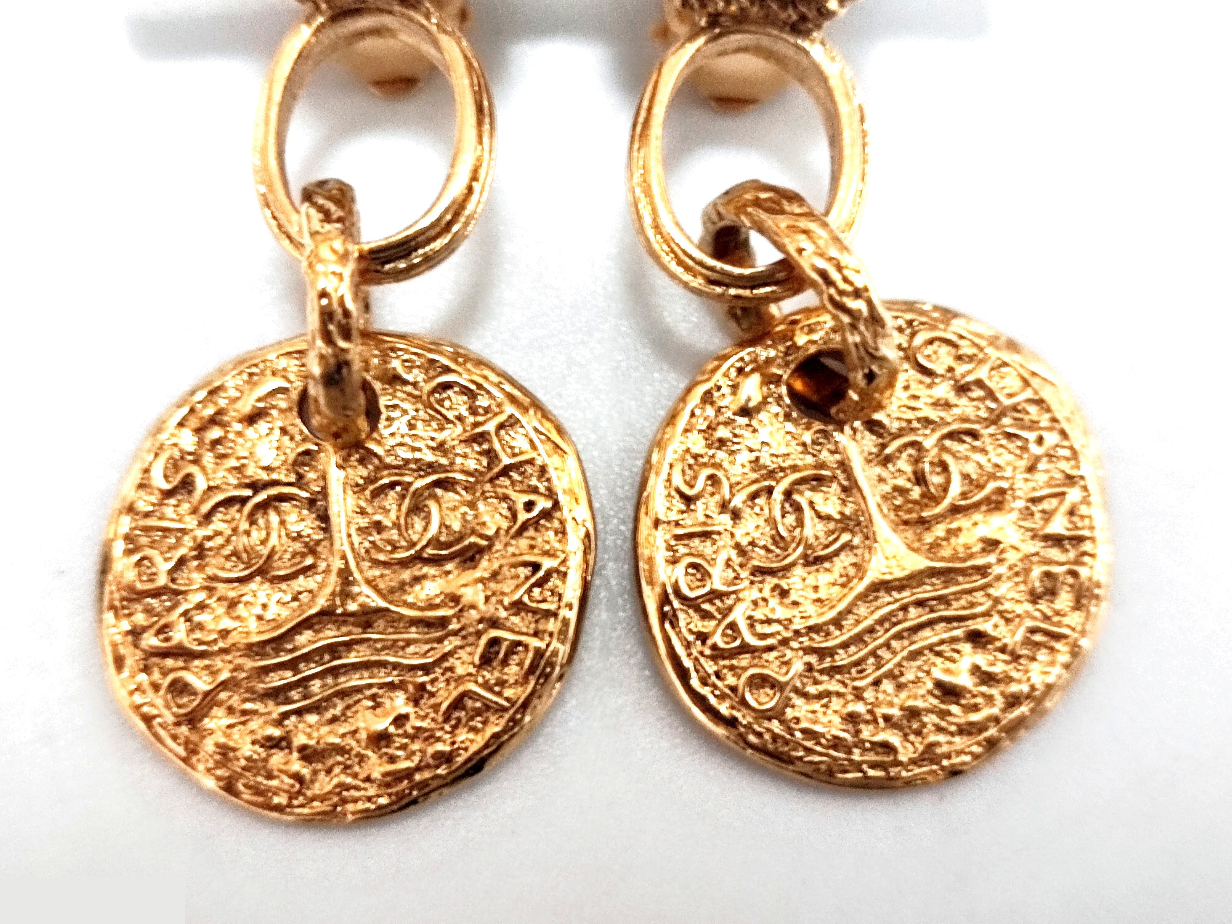 Coco Mark Triple Swing Earrings 93A — view 8