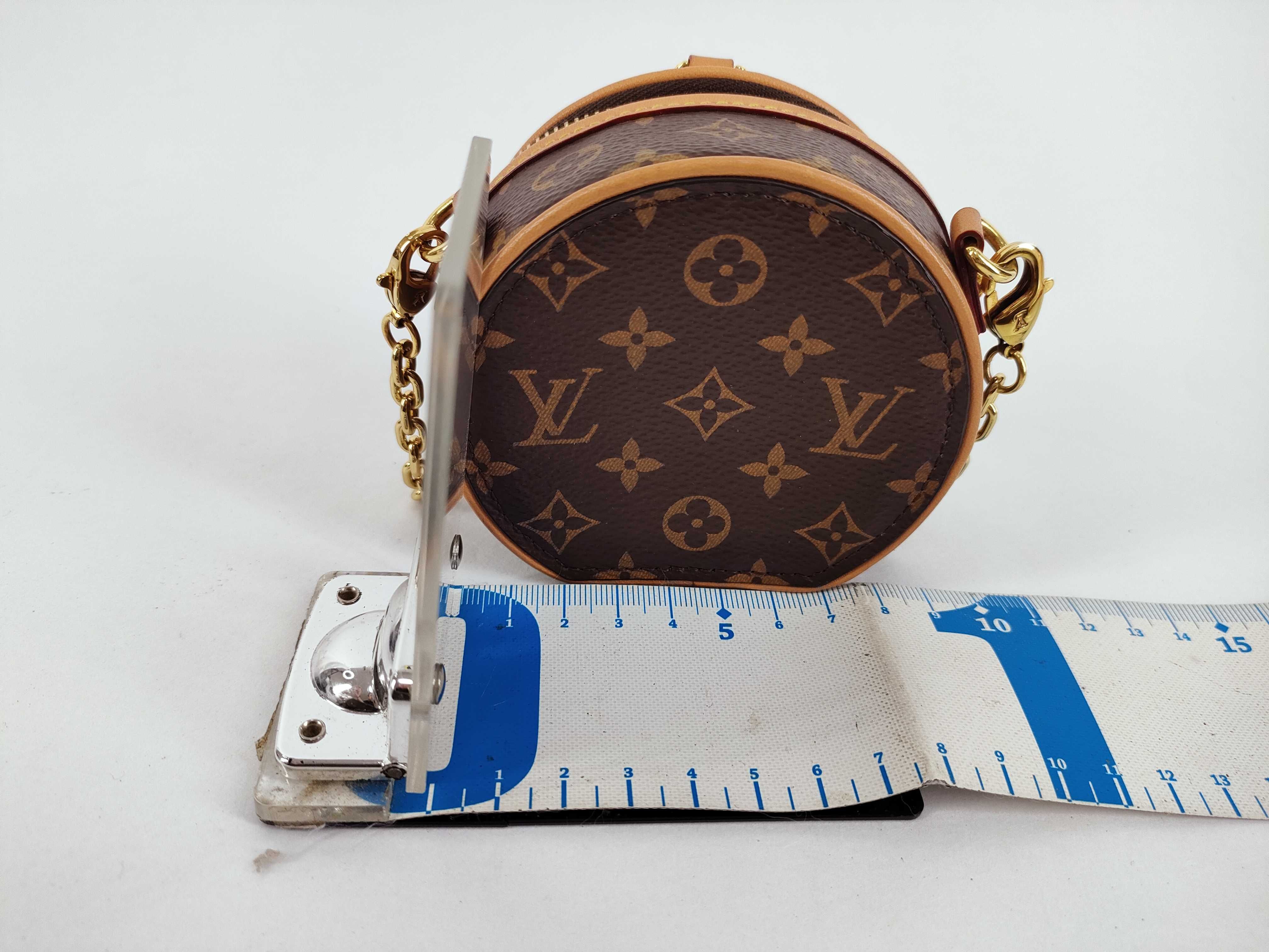 Monogram Louis Vuitton Monogram Boite Chapeau Necklace M68570 NZ2179 Pouch — view 2