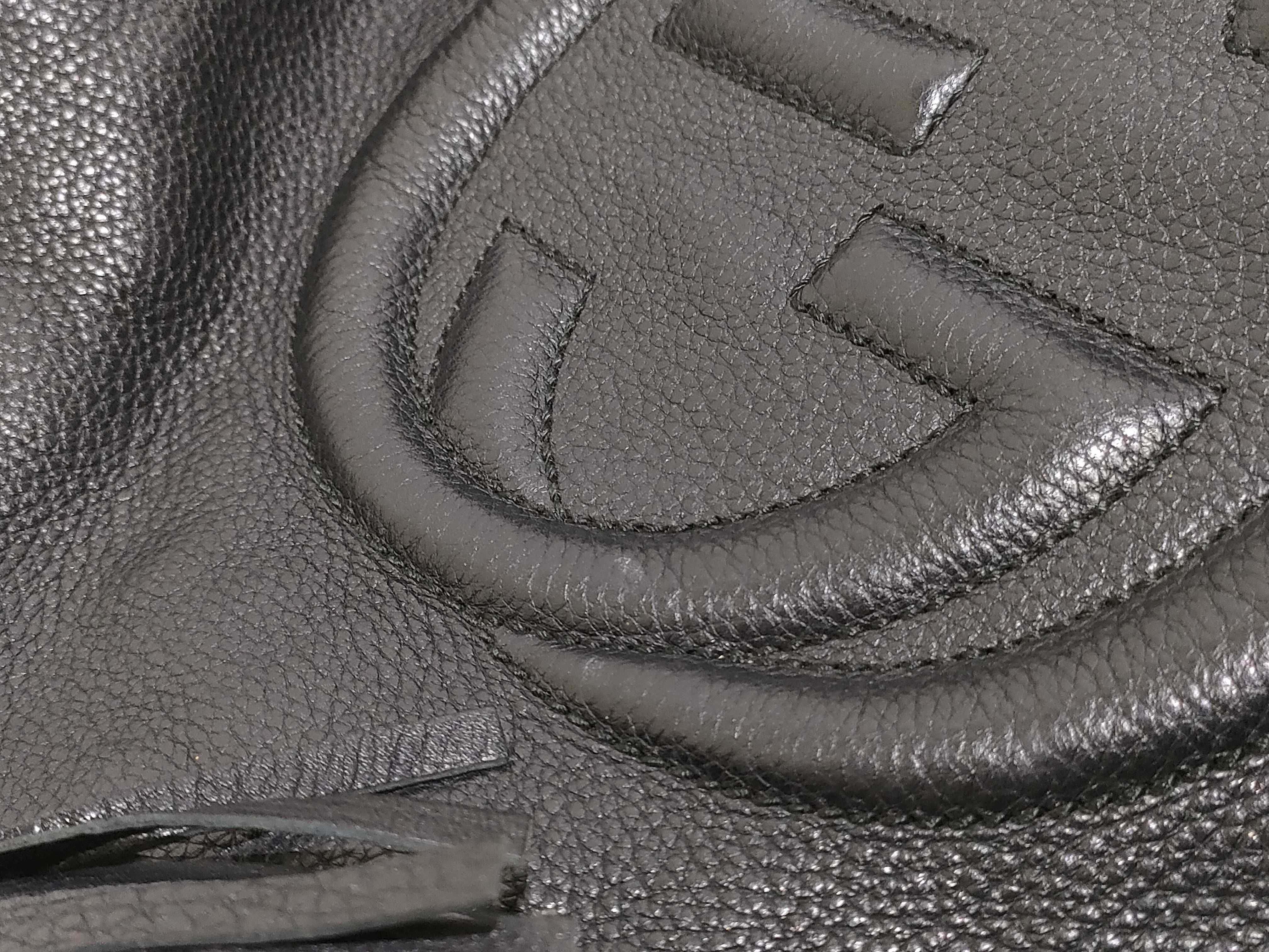 ID- Soho Cowskin Chain Shoulder Bag Black 308982 Shoulder Bag — view 14