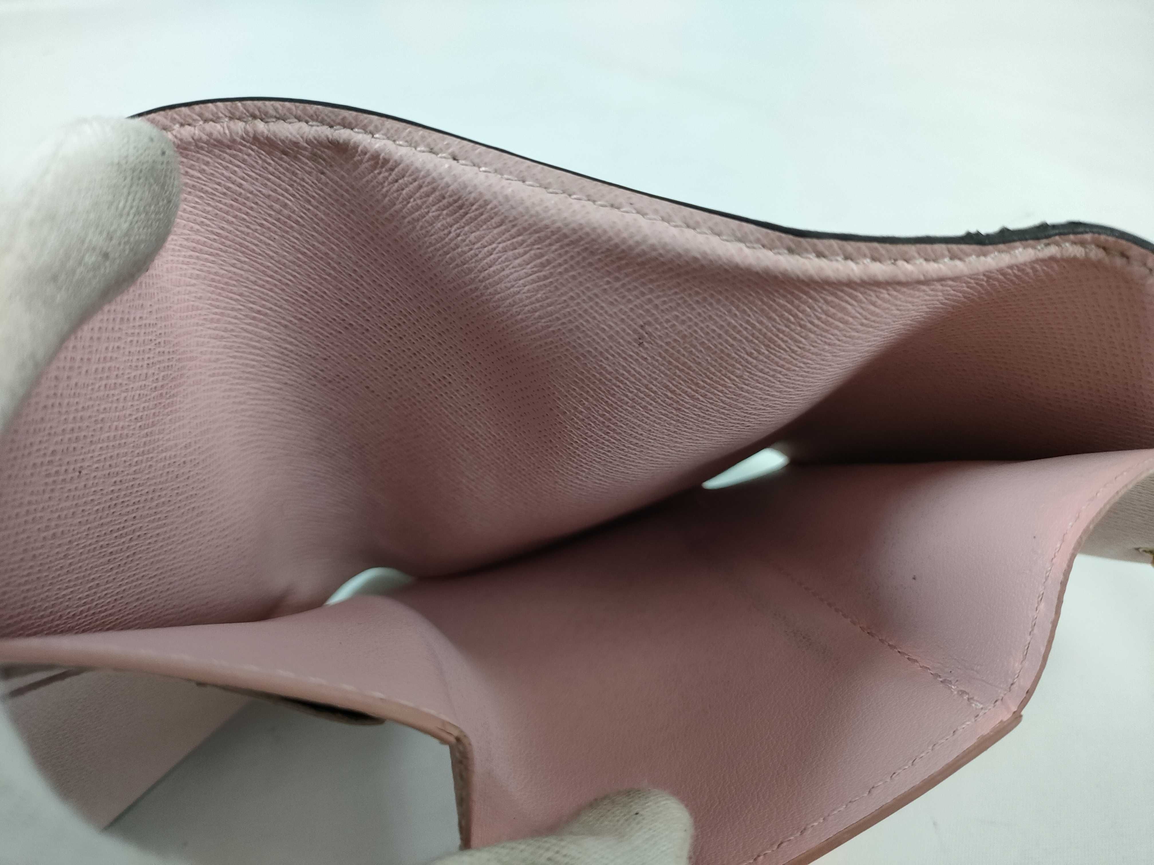 Monogram Portefeuille Victorine Pink Rose Ballerine Wallet — view 11