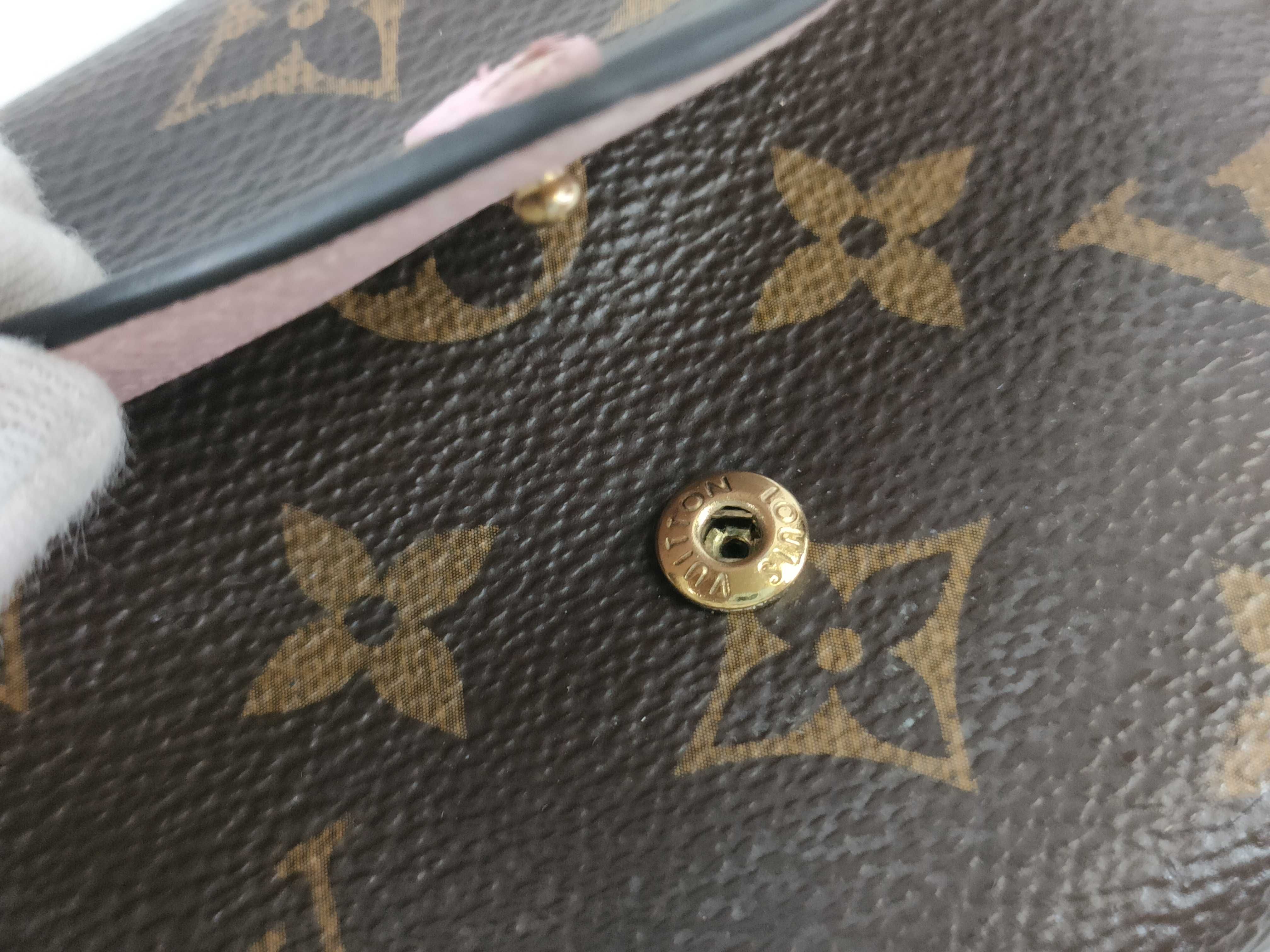 Monogram Portefeuille Victorine Pink Rose Ballerine Wallet — view 8