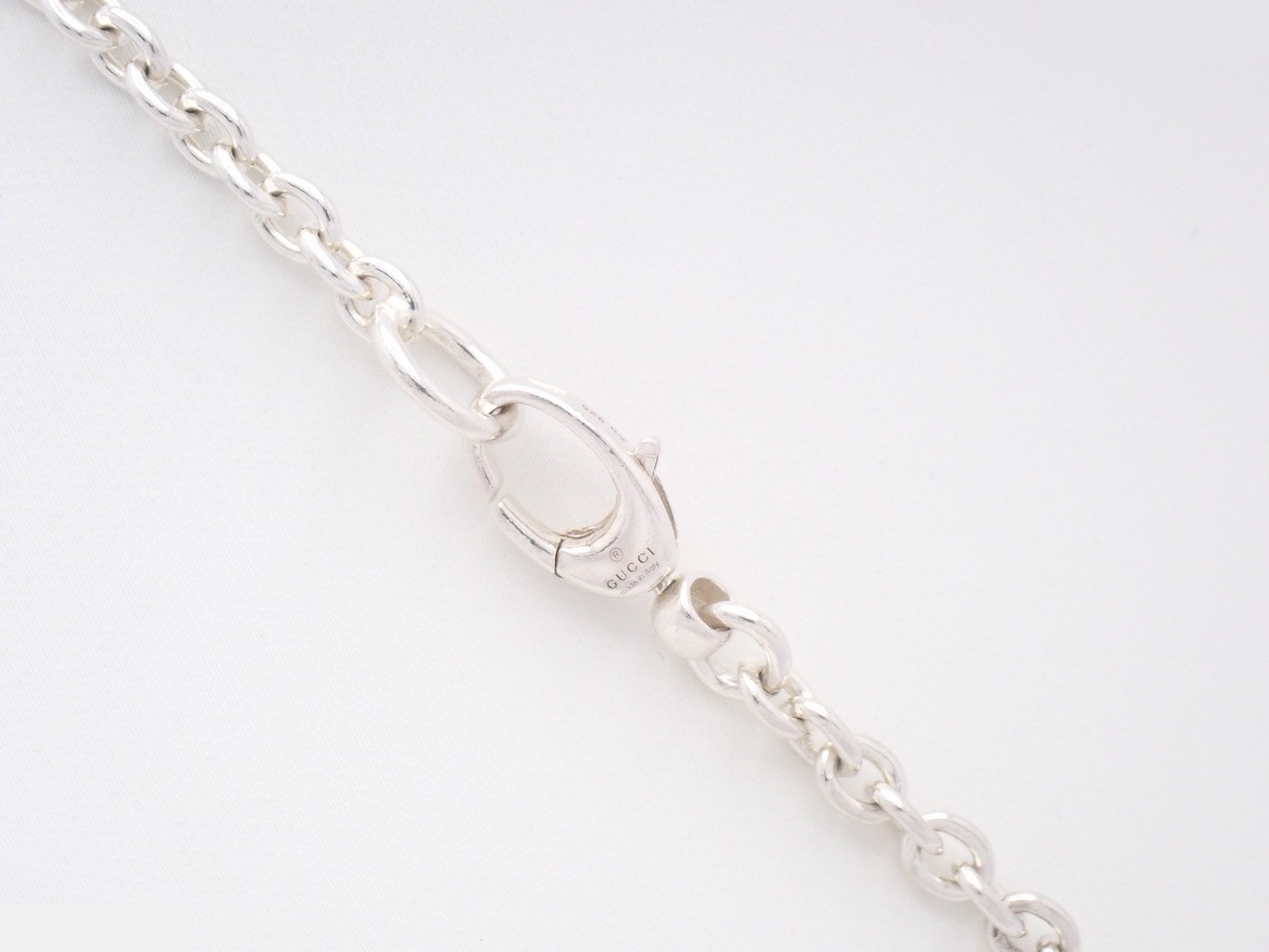 Interlocking G Necklace, chain approximately 50cm, 925/26.0g — view 3
