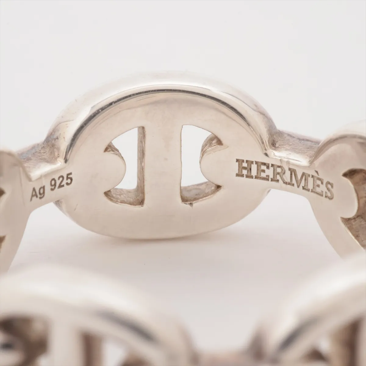 Chaine d'Ancre Enchainée 2023 Ring, Size 50, 925 Sterling Silver, 5.3g, 23AG207269. — view 3