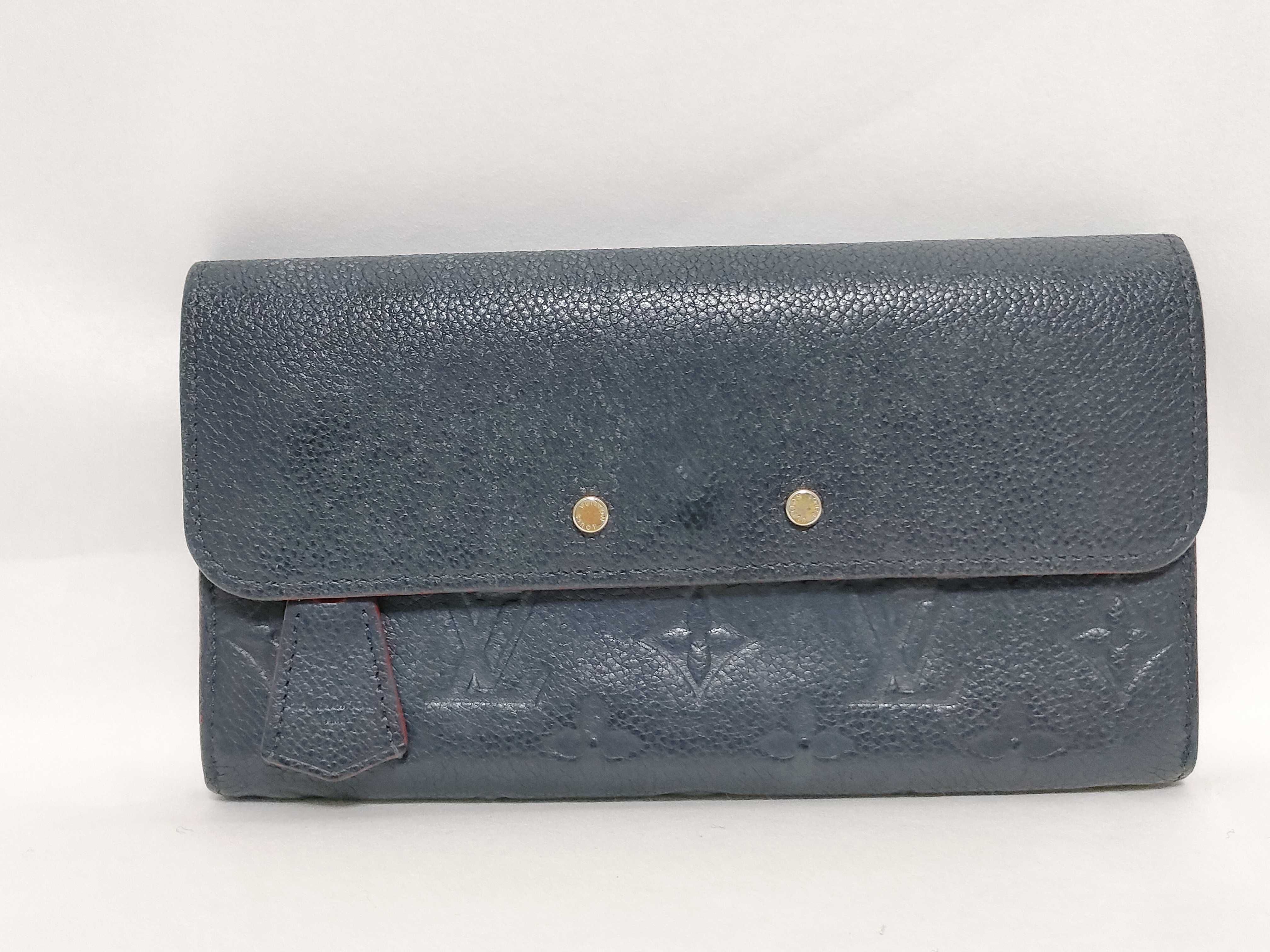 Monogram Empreinte Louis Vuitton Monogram Empreinte Portefeuille Pont Neuf M61833/CA1127 Wallet with initials