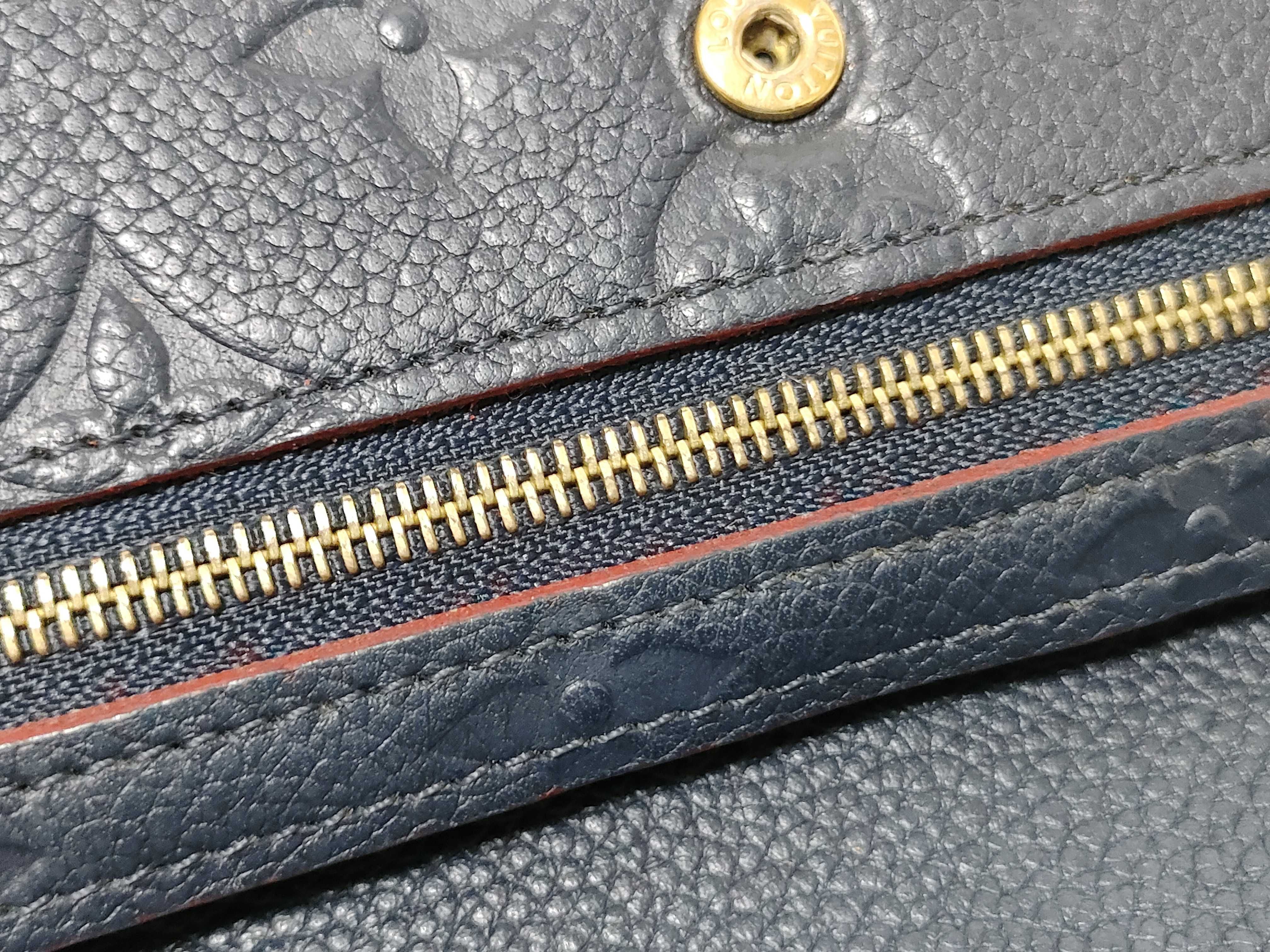 Monogram Empreinte Louis Vuitton Monogram Empreinte Portefeuille Pont Neuf M61833/CA1127 Wallet with initials — view 9