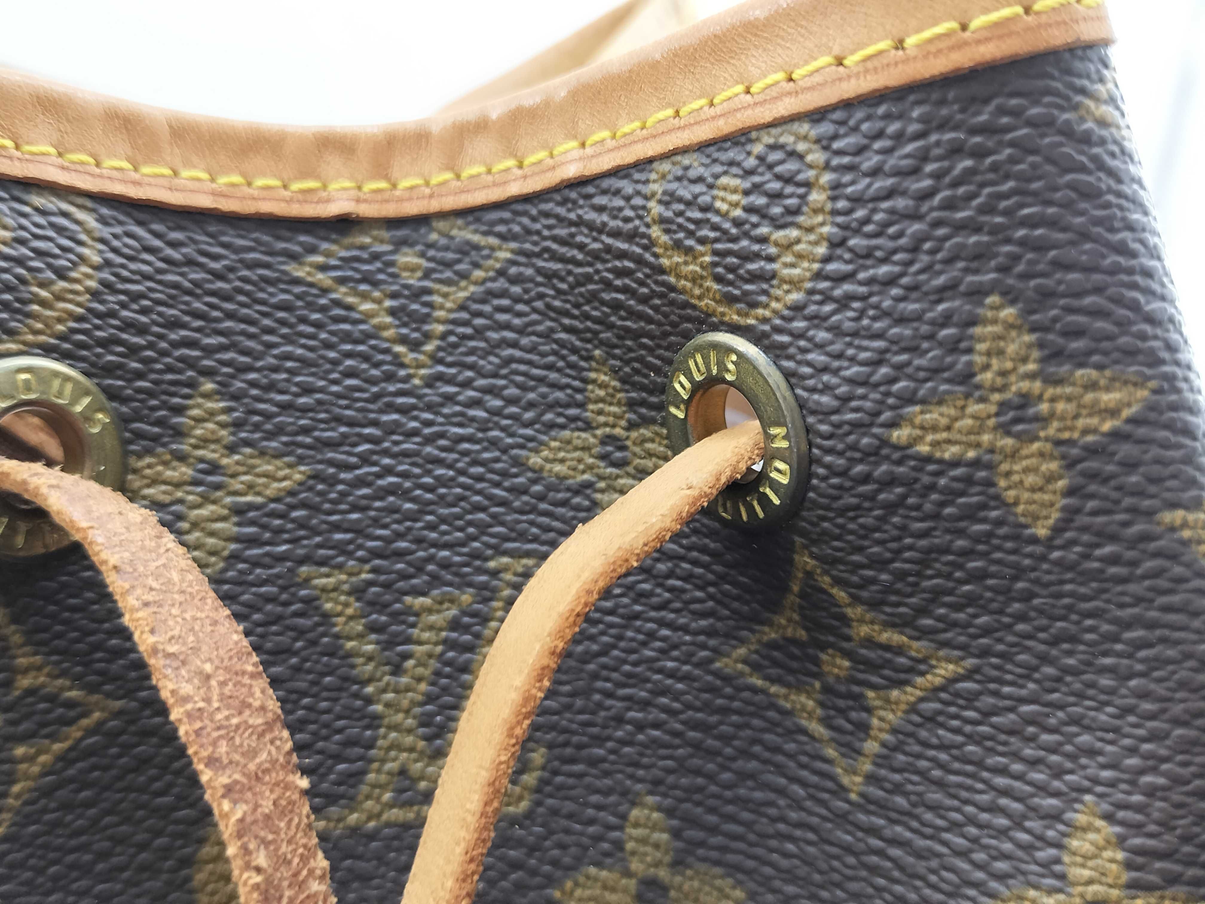 Monogram Backpack Montsouris GM M51135/BA0978 Brown Leather Backpack — view 13