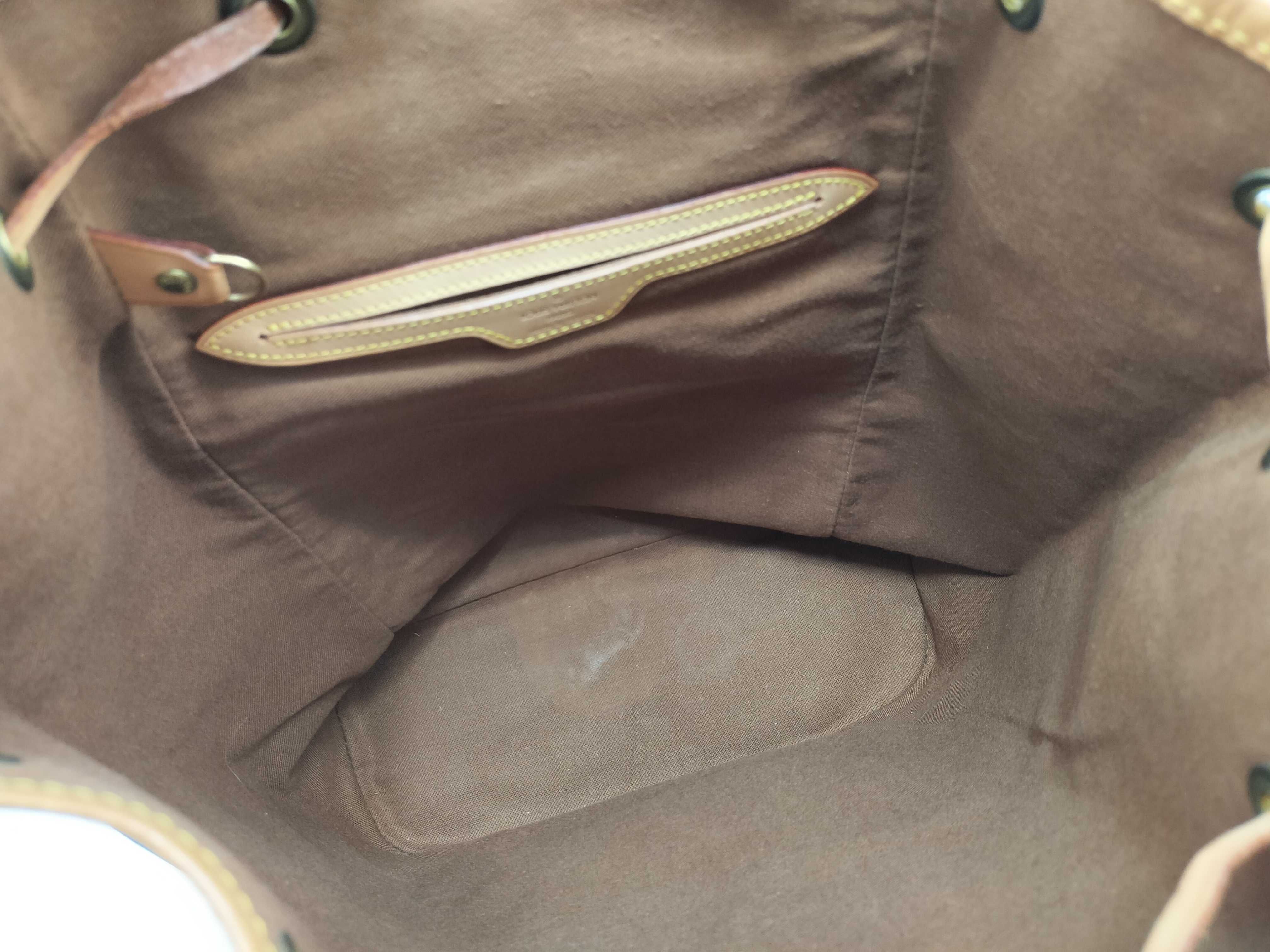 Monogram Backpack Montsouris GM M51135/BA0978 Brown Leather Backpack — view 14