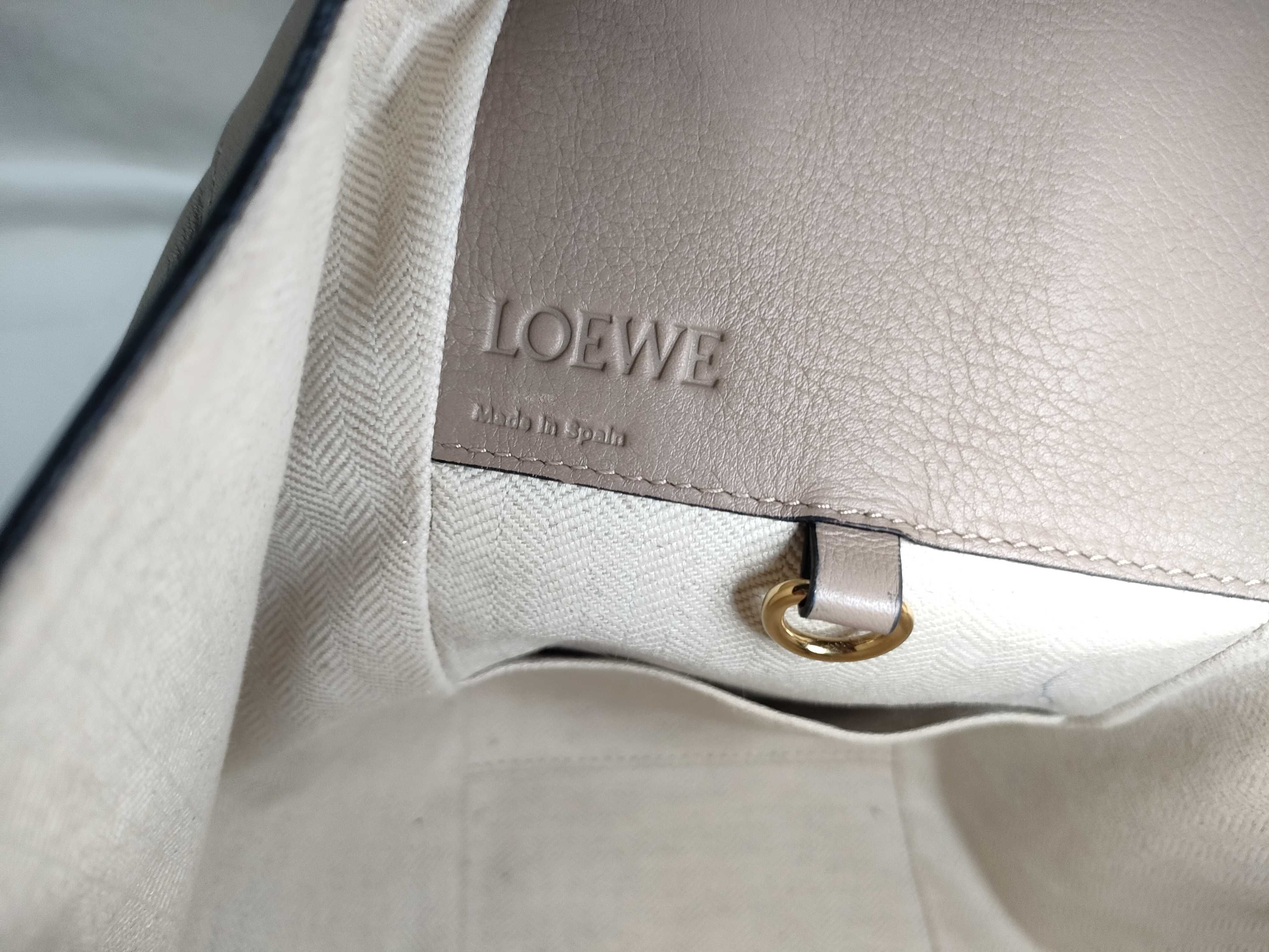 Hammock Small Leather Bag, Beige Handbag — view 10