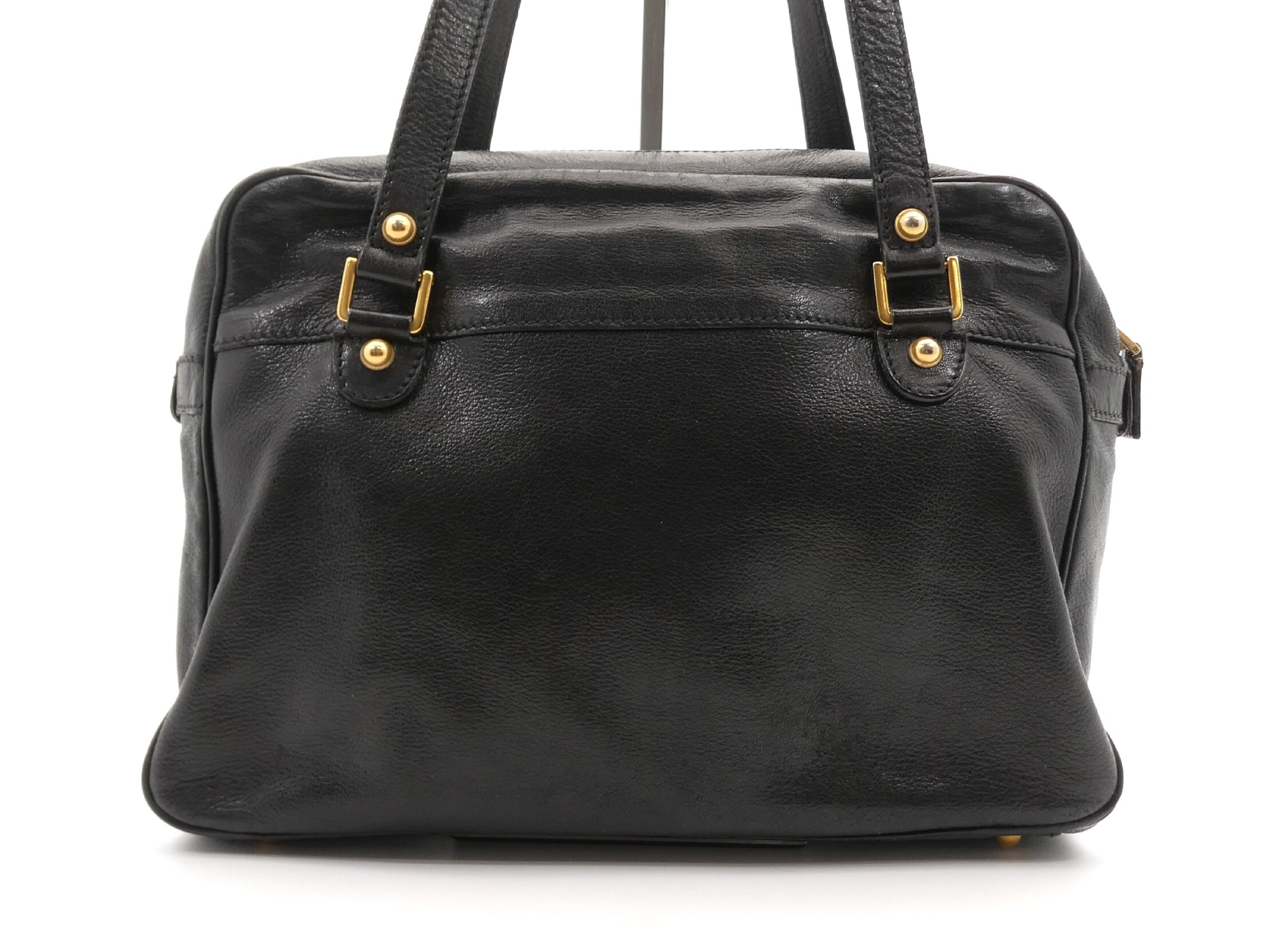 Interlocking GG Leather Shoulder Bag — view 2