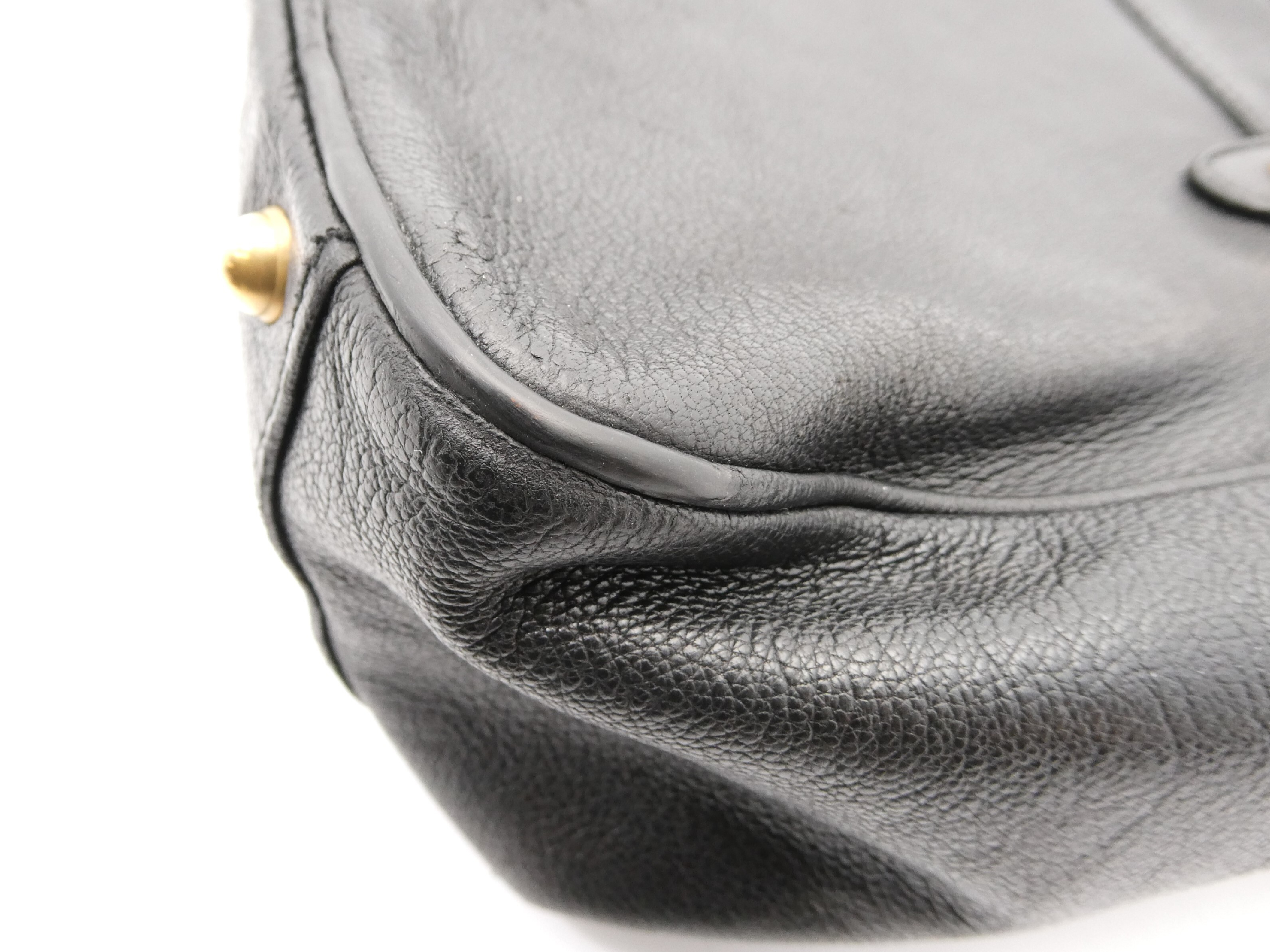Interlocking GG Leather Shoulder Bag — view 10