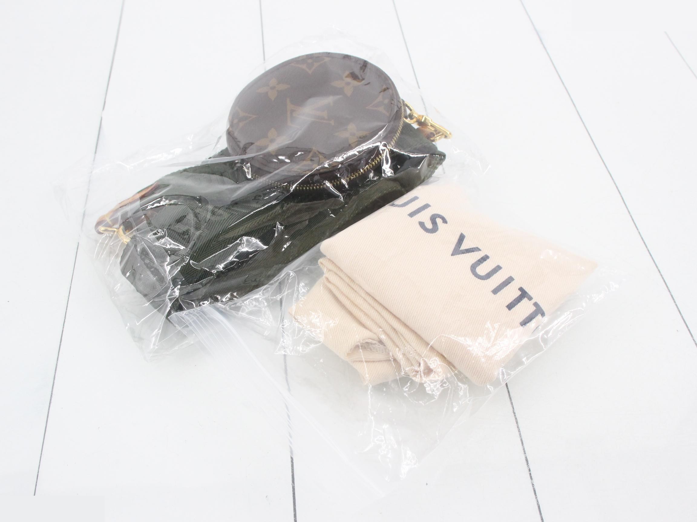 Multi Pochette Accessoires Khaki — view 5