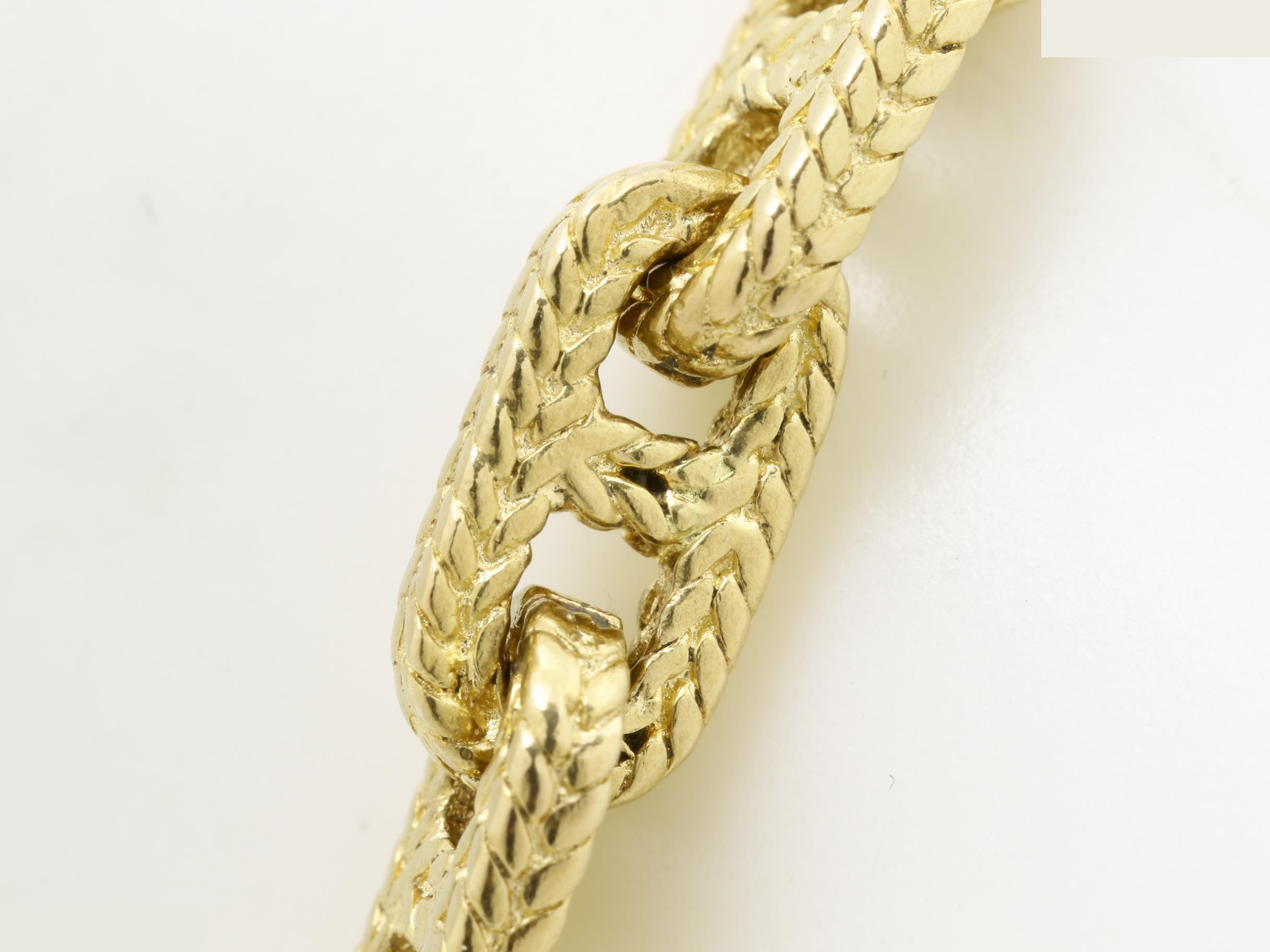 Chaine d'Ancre Tres Tresse 750YG 22.6g — view 2
